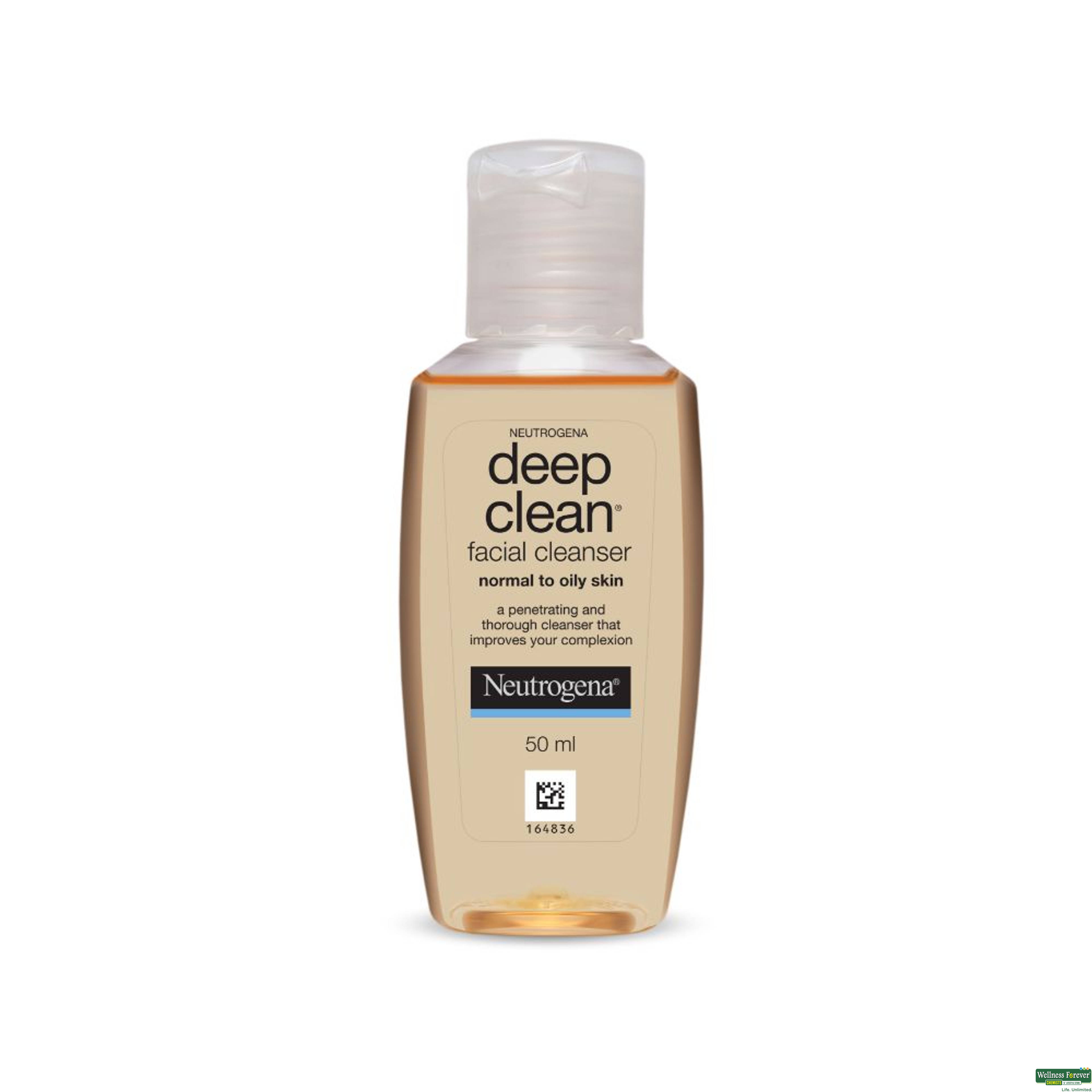 Neutrogena Deep Clean Facial Cleanser, 50 g-image