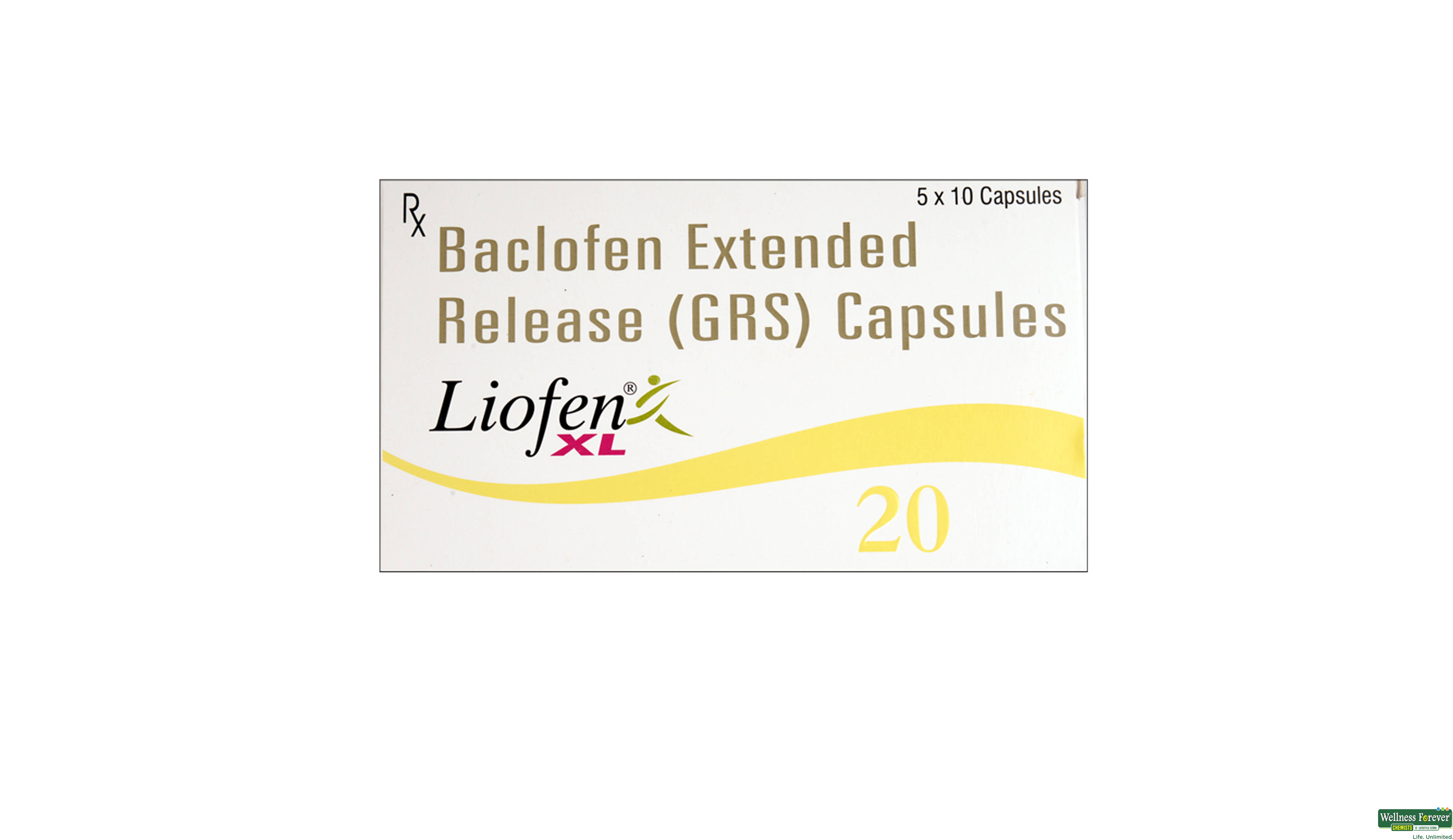 LIOFEN-XL 20MG 10CAP- 1, 10CAP, 