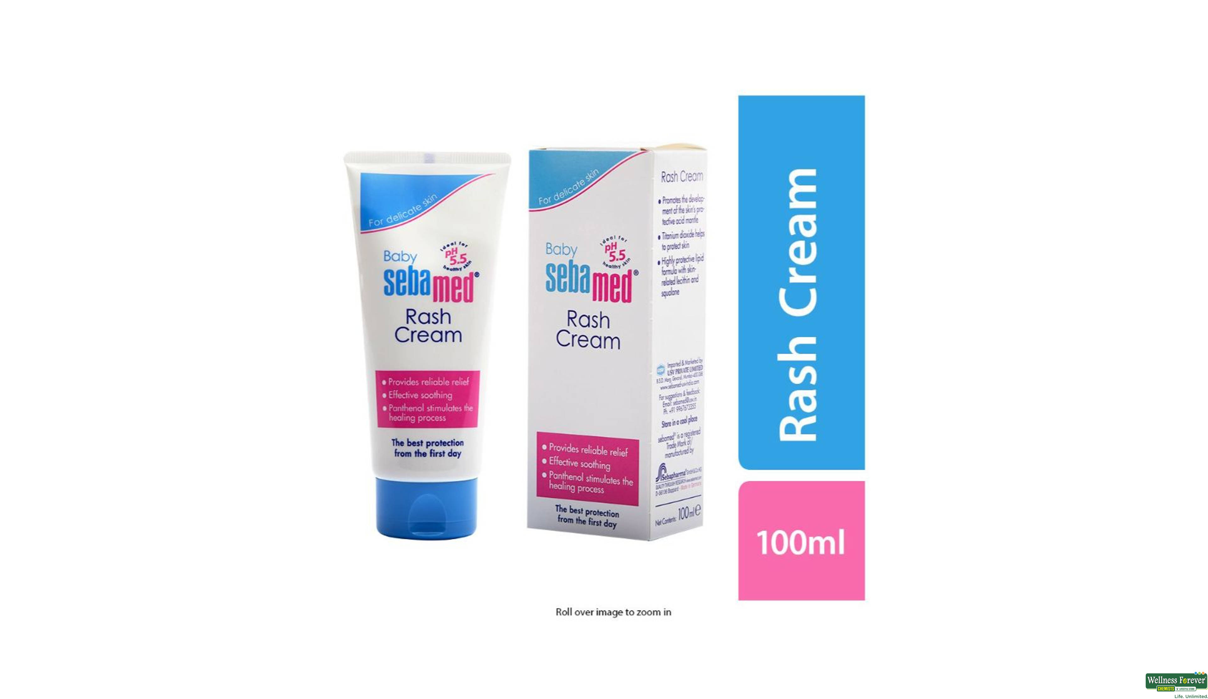 SEBAMED BABY CRM DIAPER RASH 100ML- 1, 100ML, null