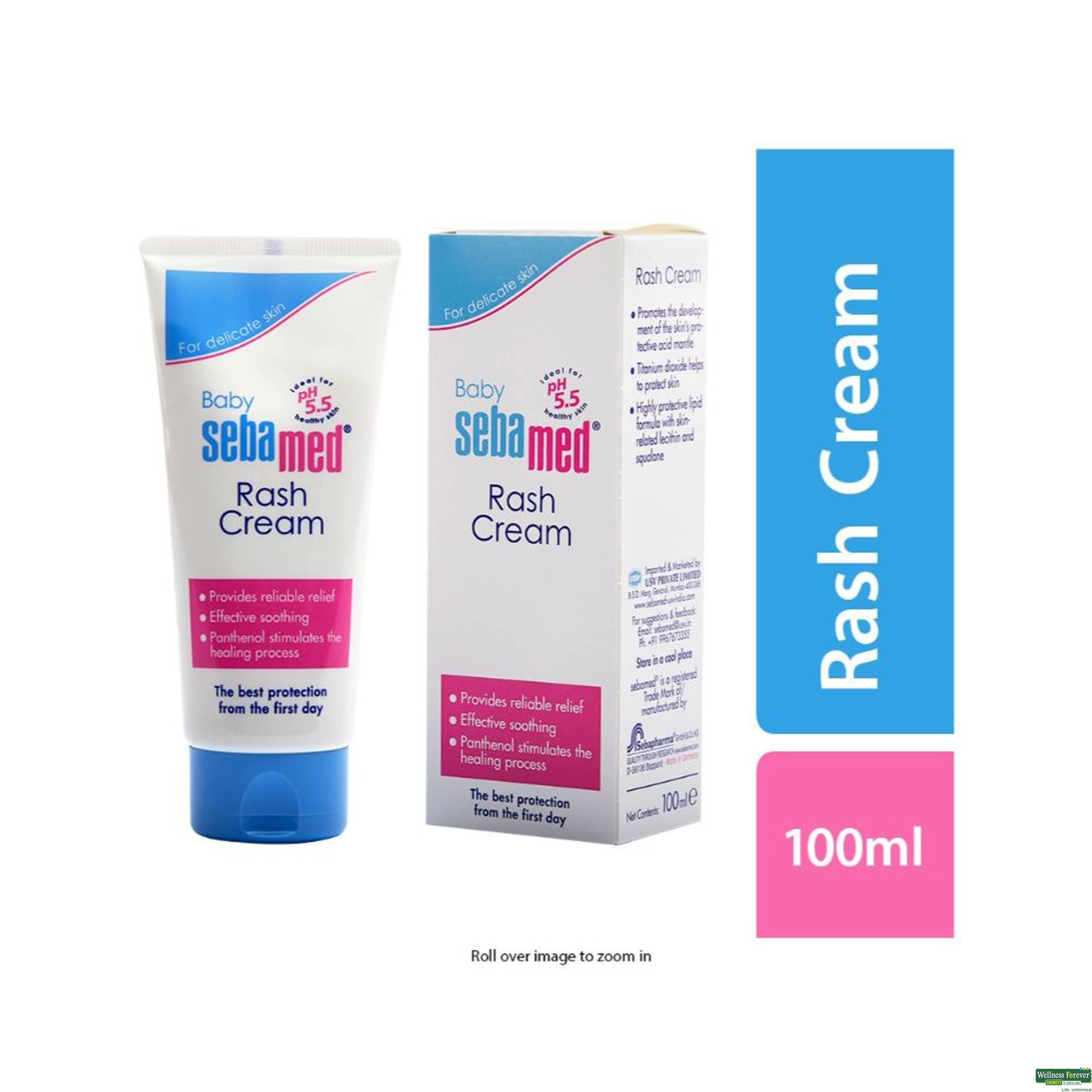 Sebamed Baby Diaper Rash Cream, 100 ml-image