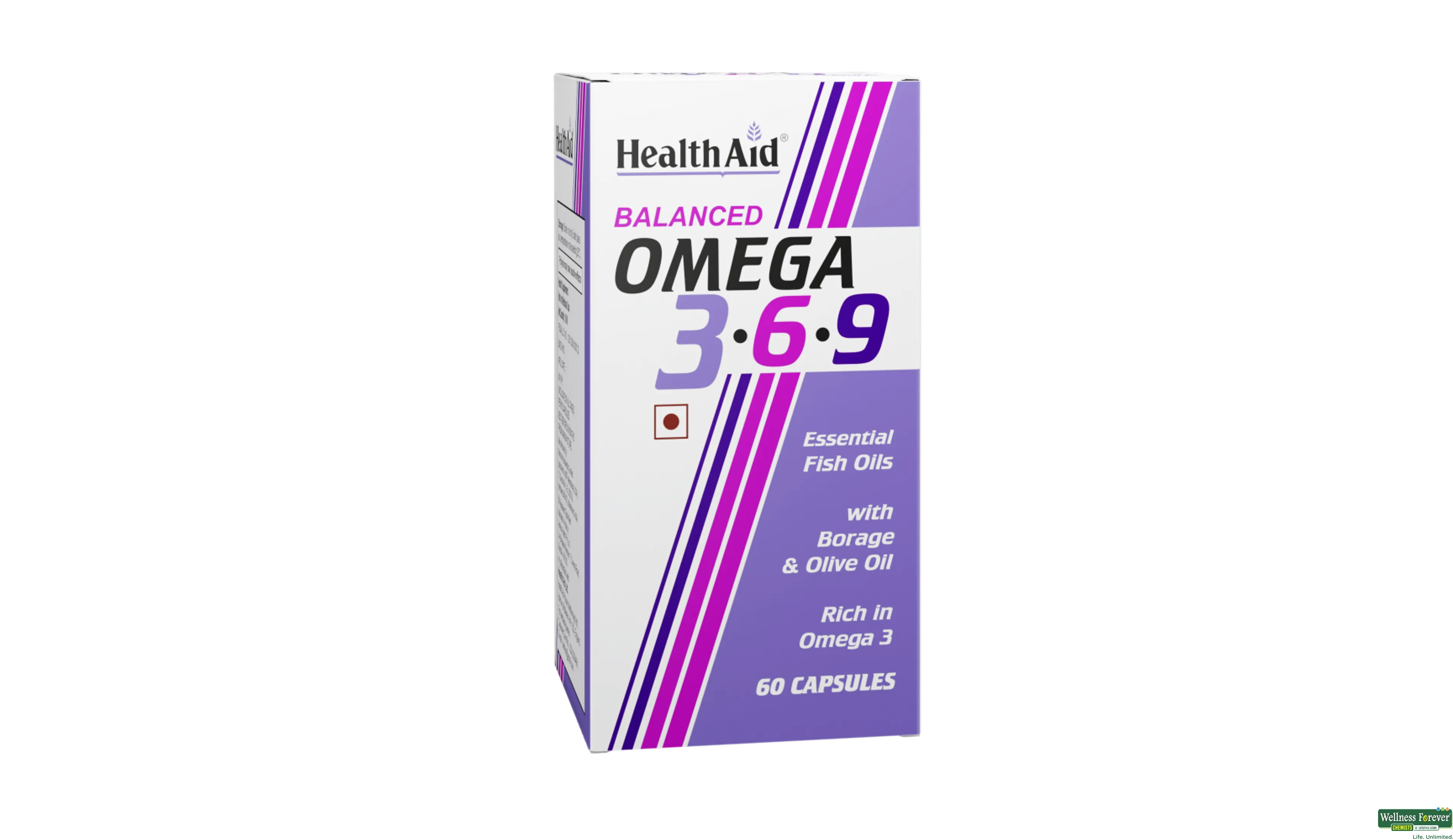 HEALTH AID OMEGA 3-6-9 60CAP- 1, 60CAP, 