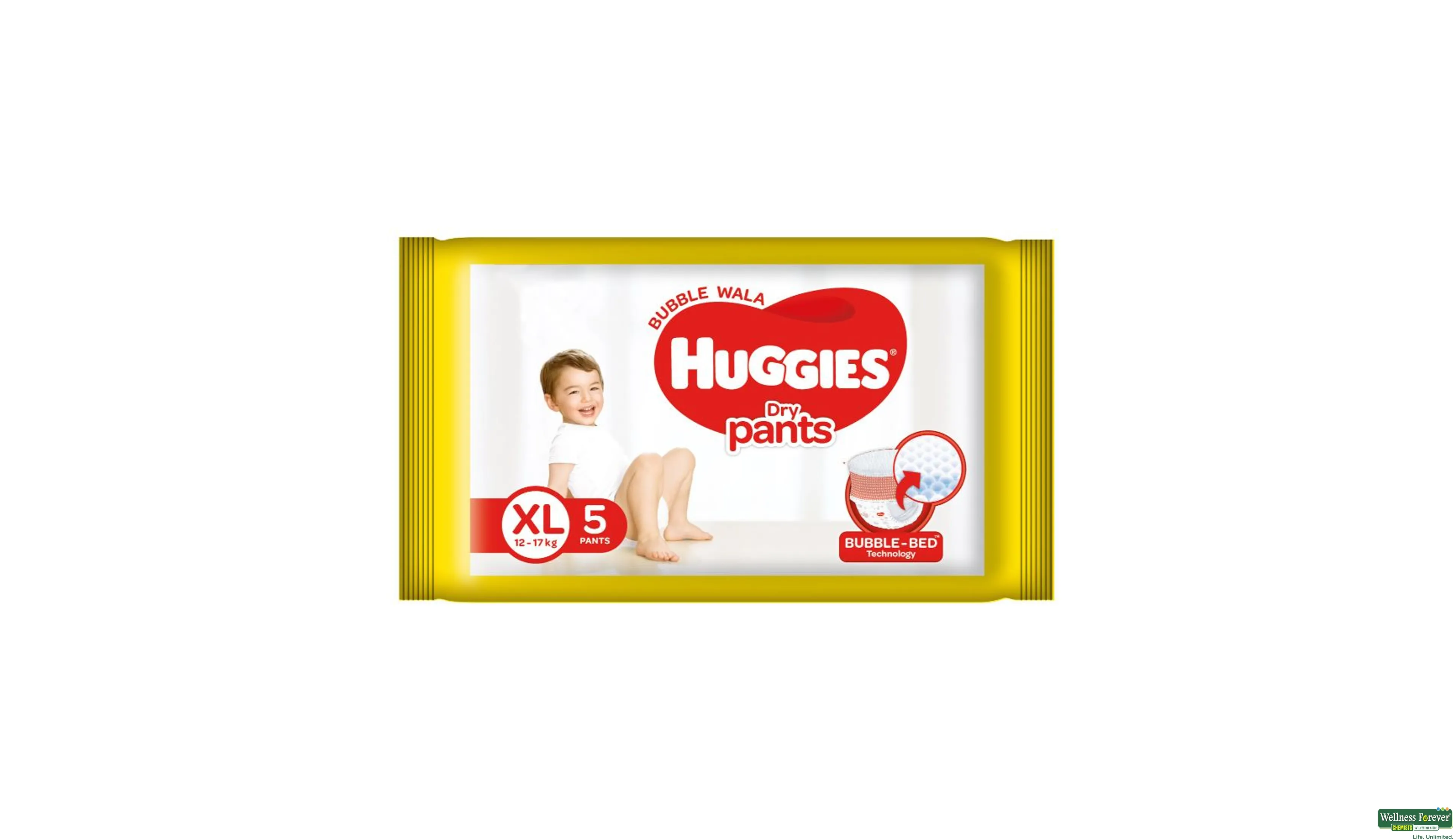 Buy Huggies Dry Pants Extra Large 5 pcs Online at Best Prices