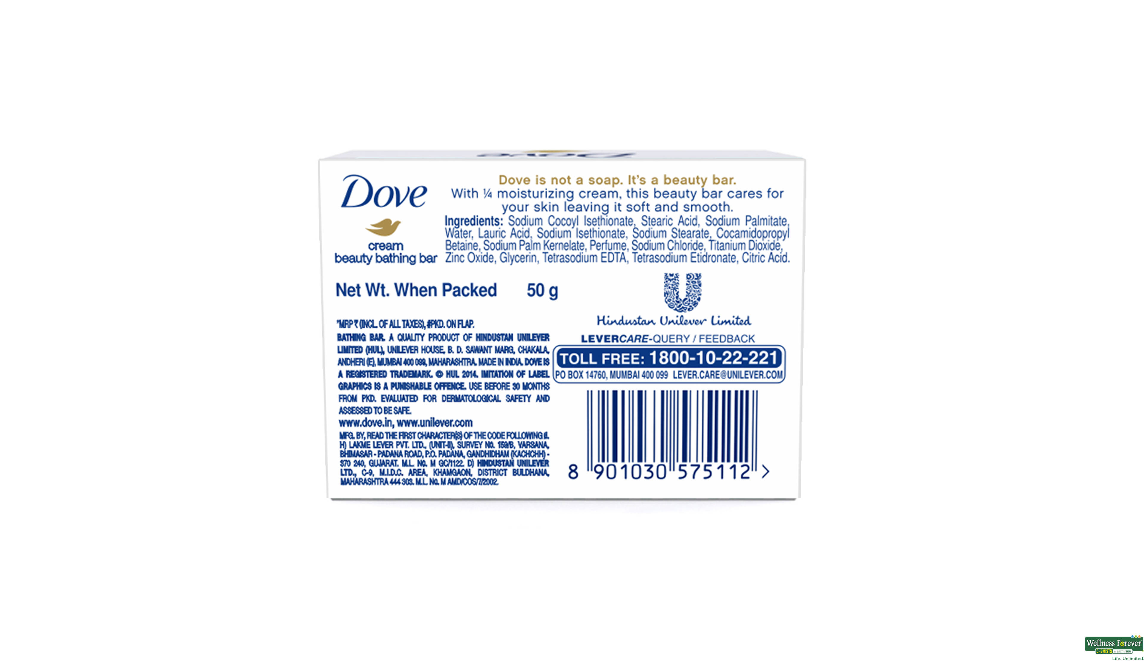 DOVE SOAP 50GM- 6, 50GM, 
