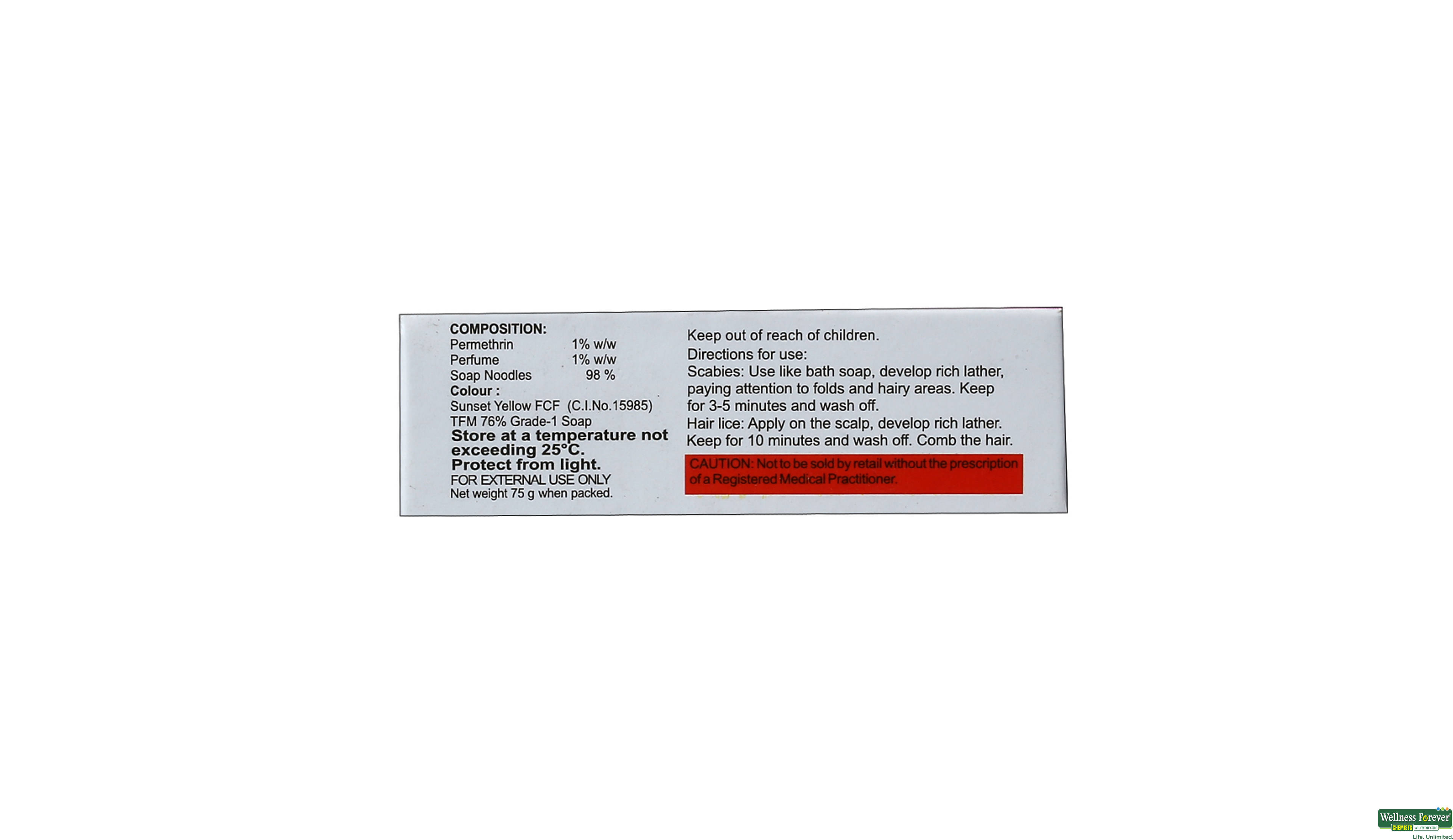 PERMED SOAP 75GM- 2, 75GM, 