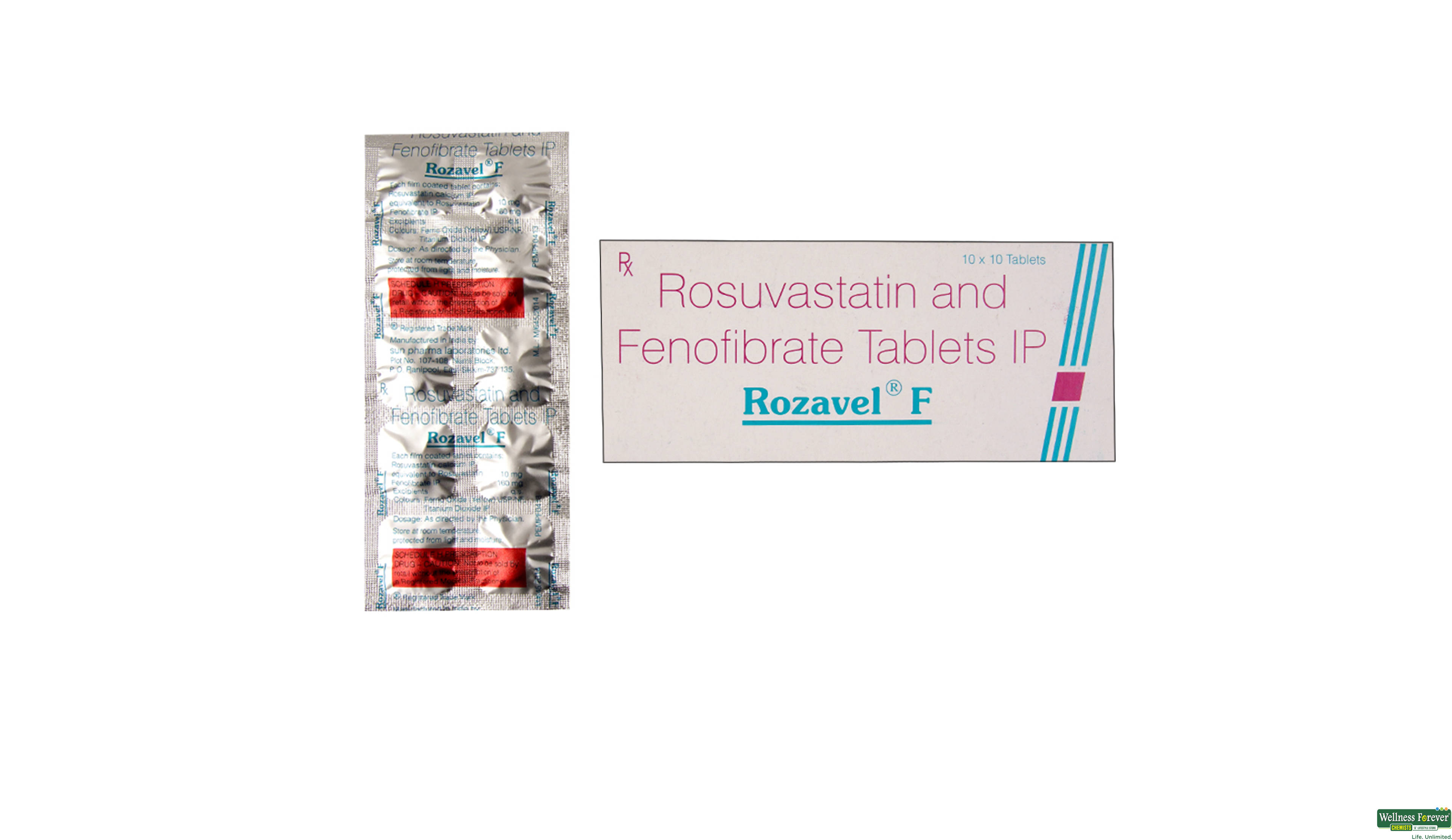 ROZAVEL-F 10MG 10TAB ##- 1, 10TAB, 