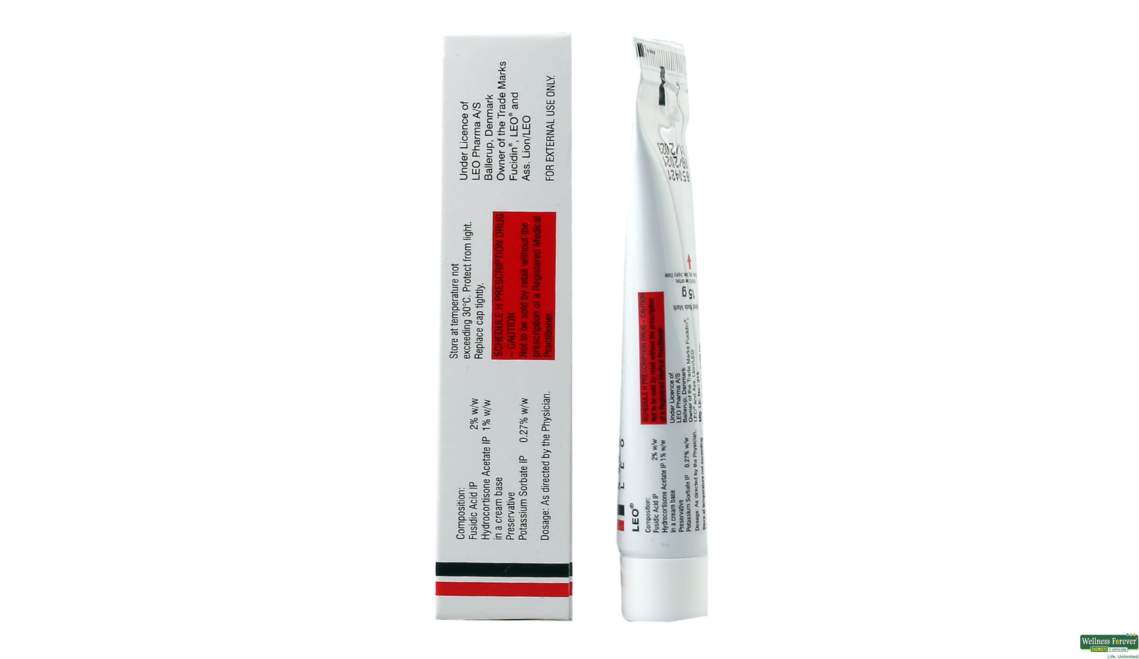 FUCIDIN-H CREAM 15GM- 2, 15GM, null