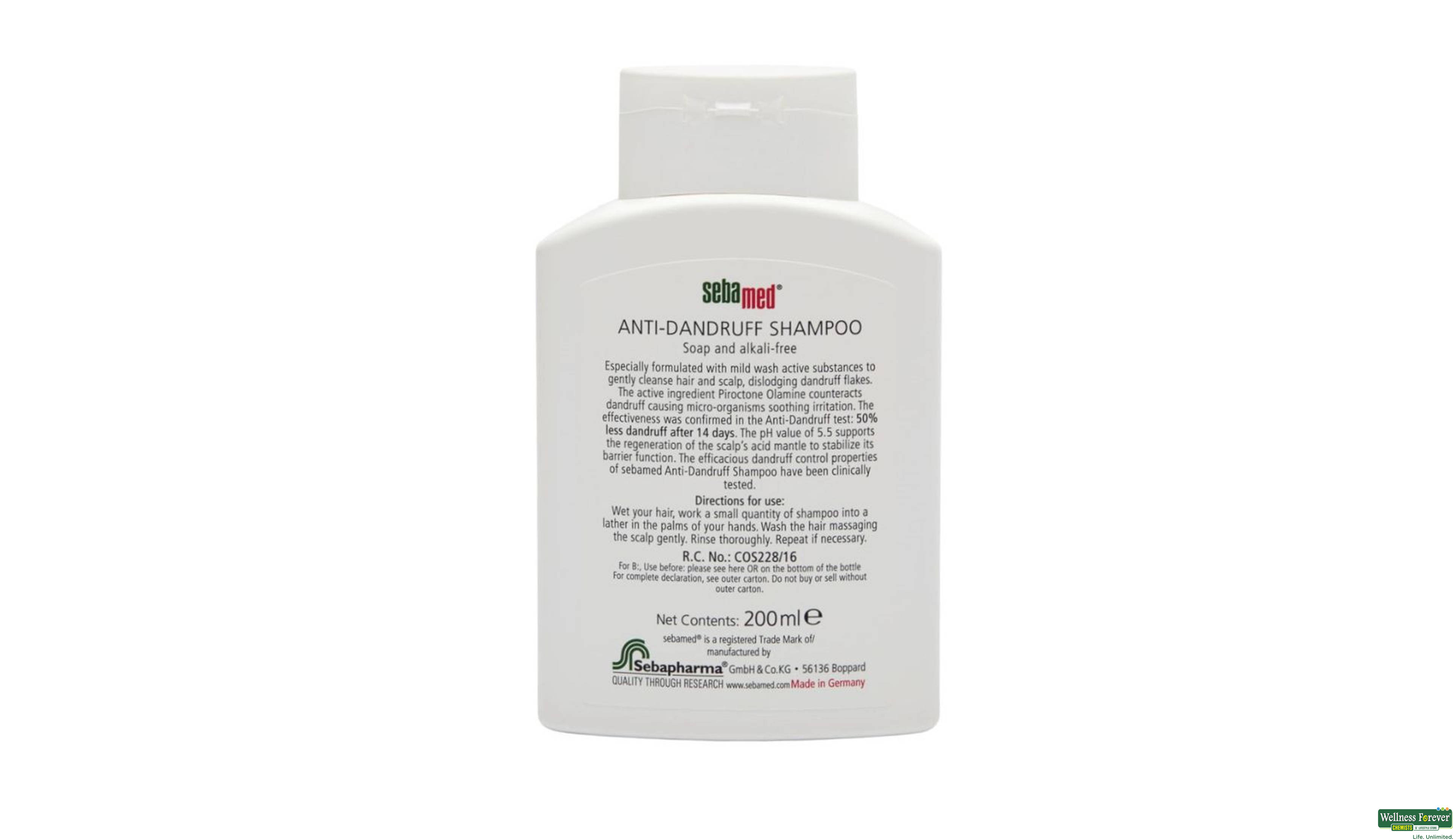 SEBAMED SHMP ANTI/DAND 200ML- 2, 200ML, 