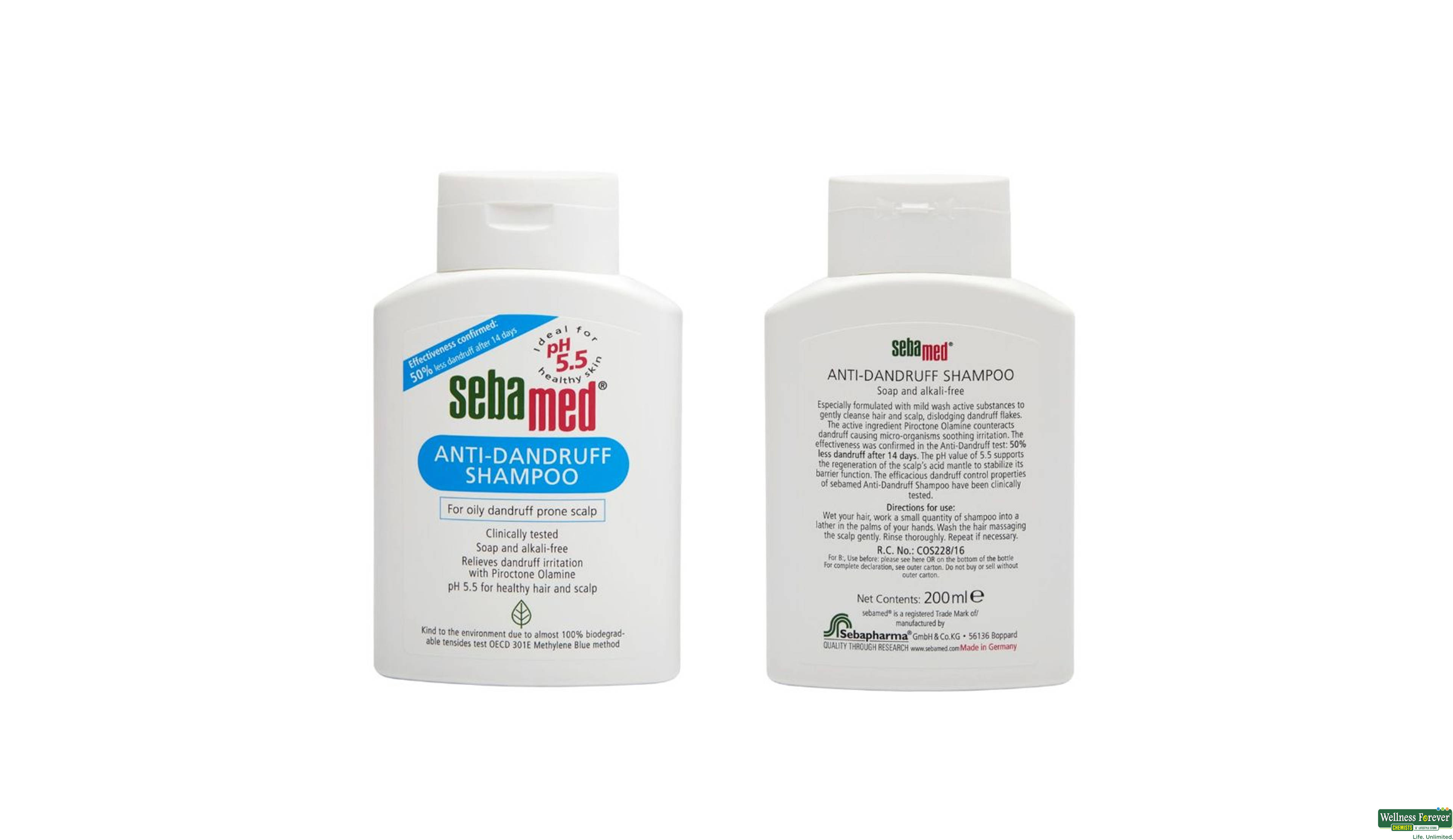 SEBAMED SHMP ANTI/DAND 200ML- 3, 200ML, 