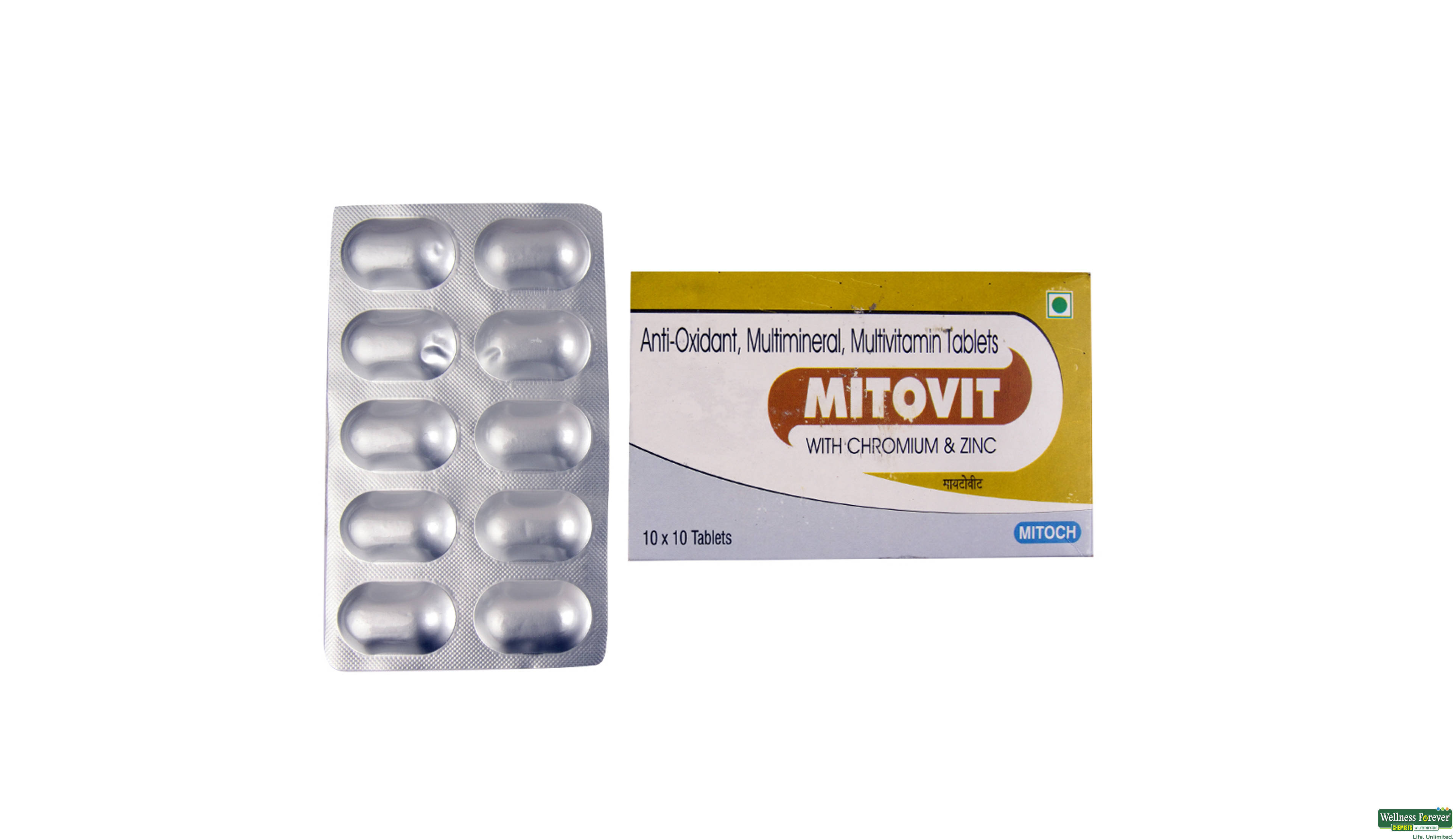 MITOVIT 10TAB- 1, 10TAB, null