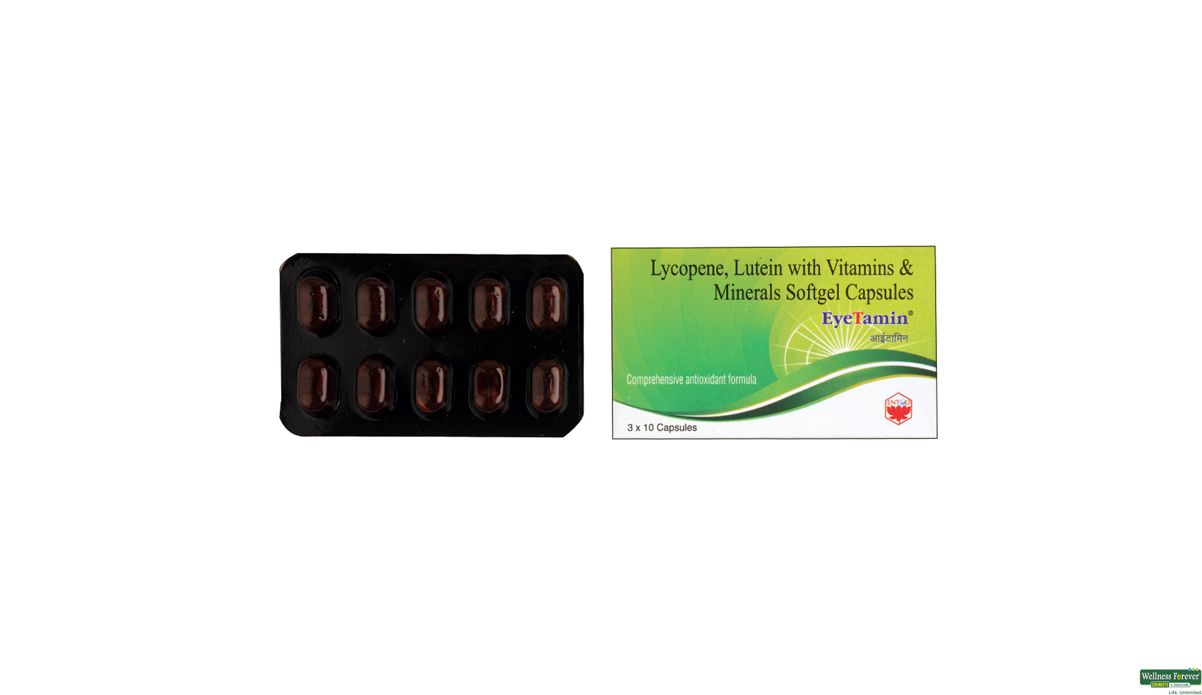 EYETAMIN 10TAB- 1, 10CAP, 