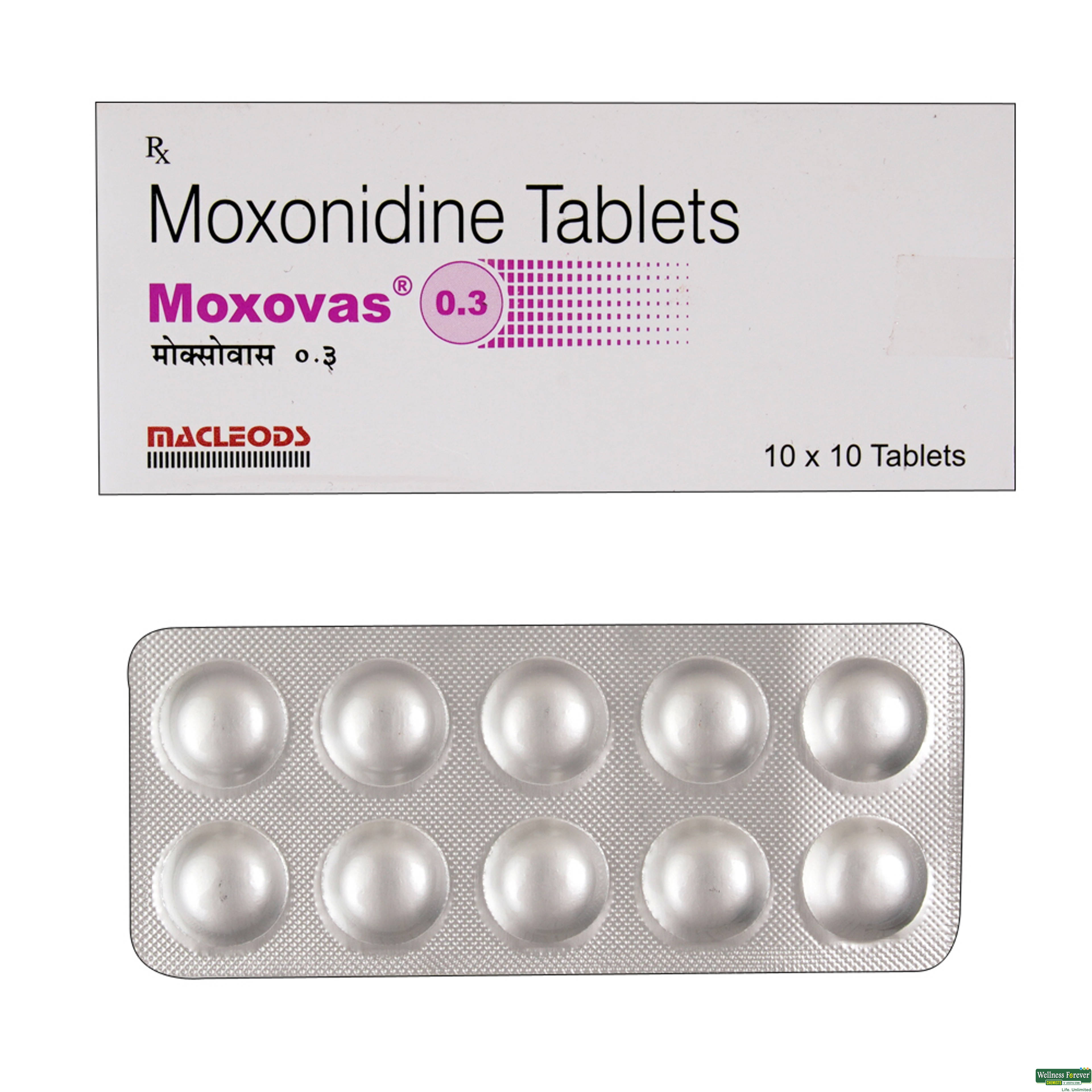 MOXOVAS 0.3MG 10TAB-image
