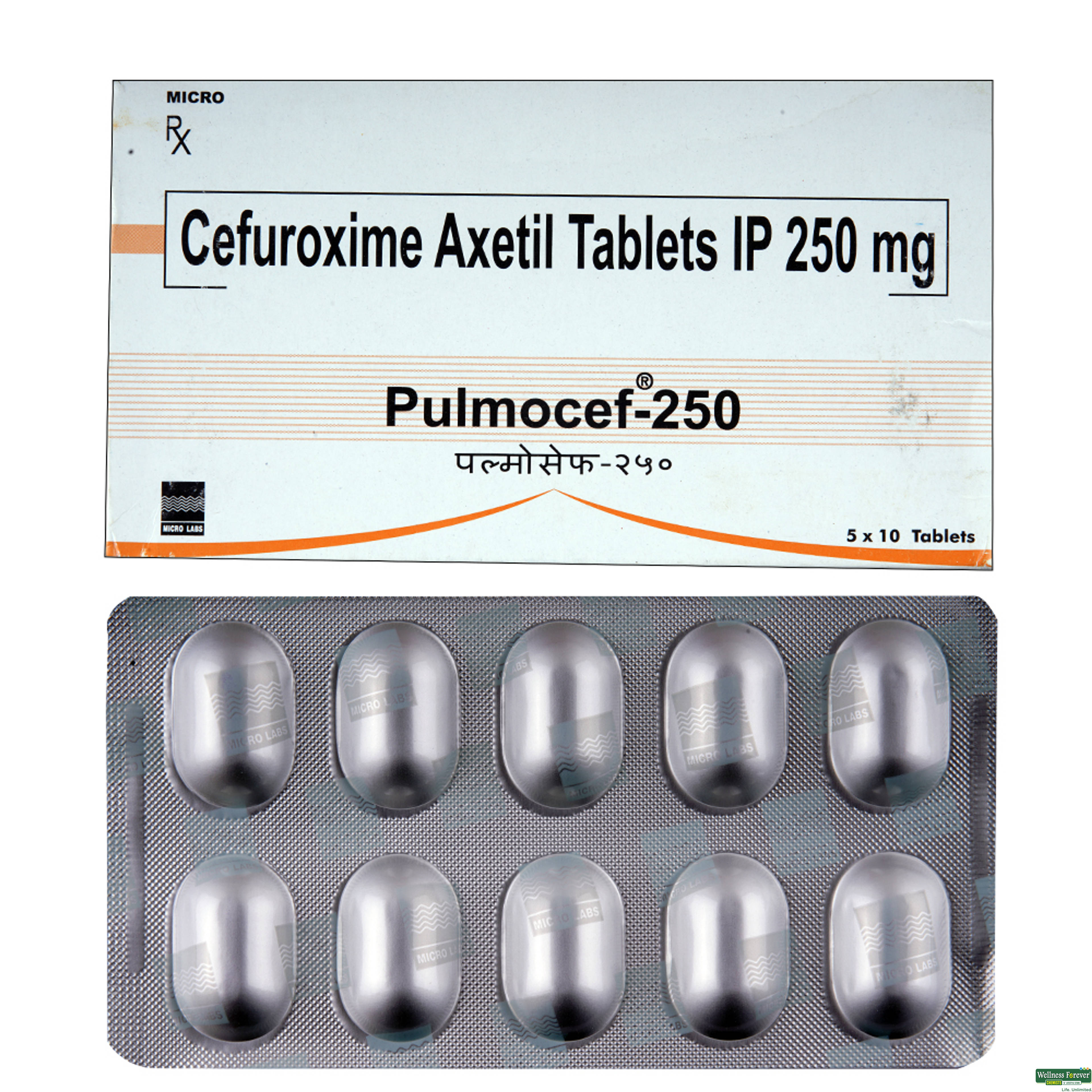 PULMOCEF 250MG 10TAB-image