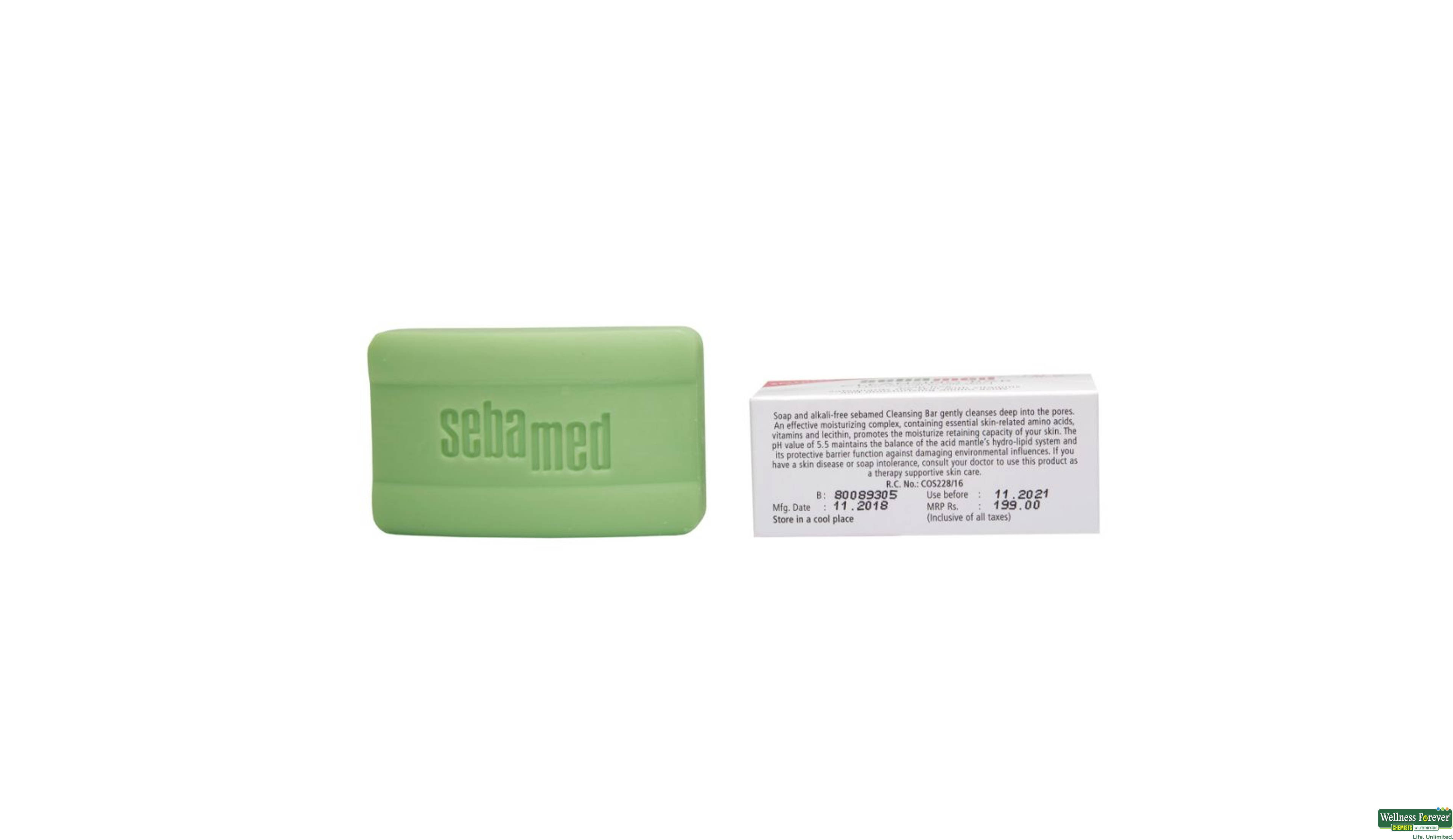 SEBAMED SOAP CLEANSING 100GM- 2, 100GM, null