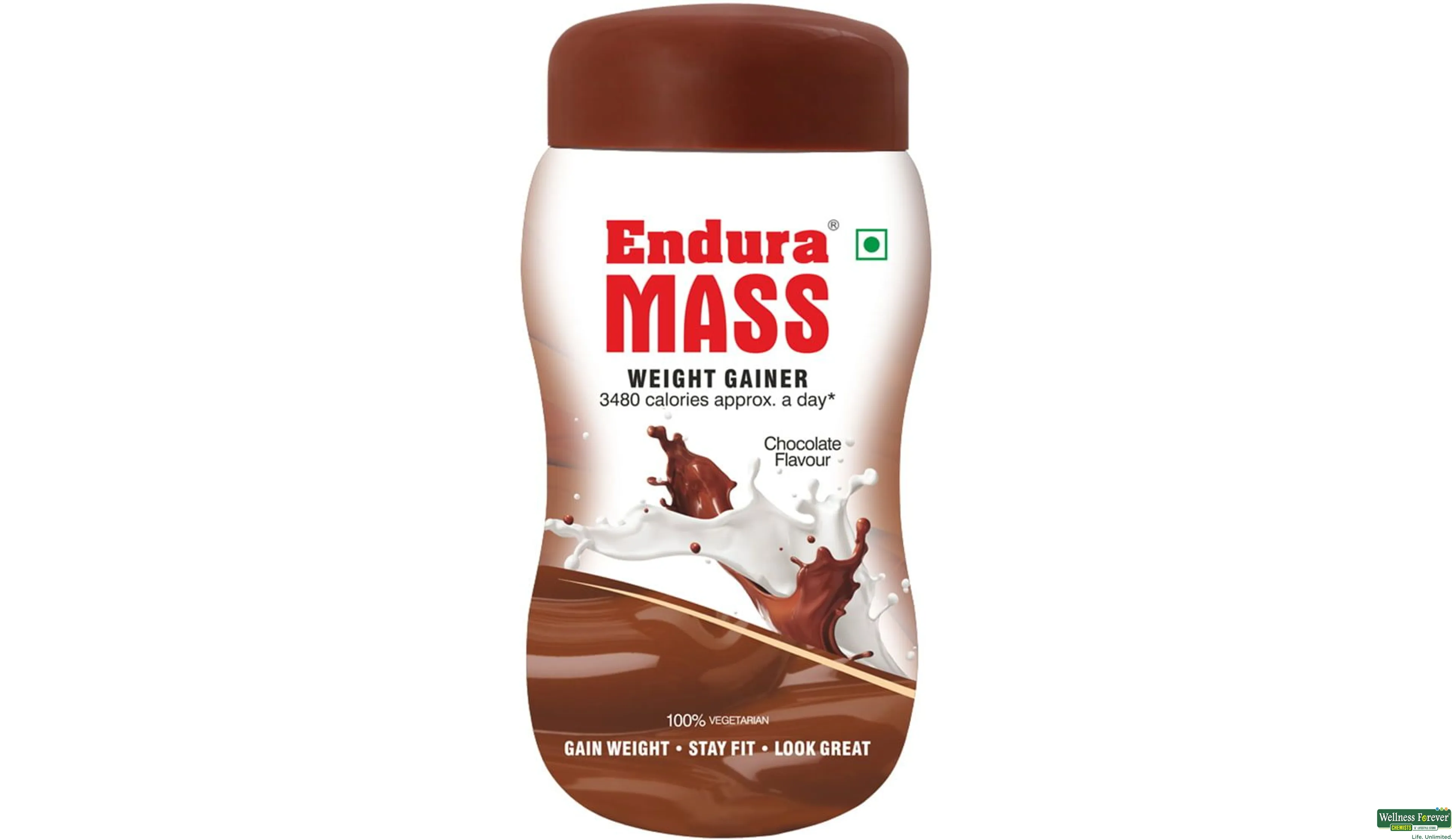 ENDURA MASS PWDR CHOC 500GM- 1, 500GM, 