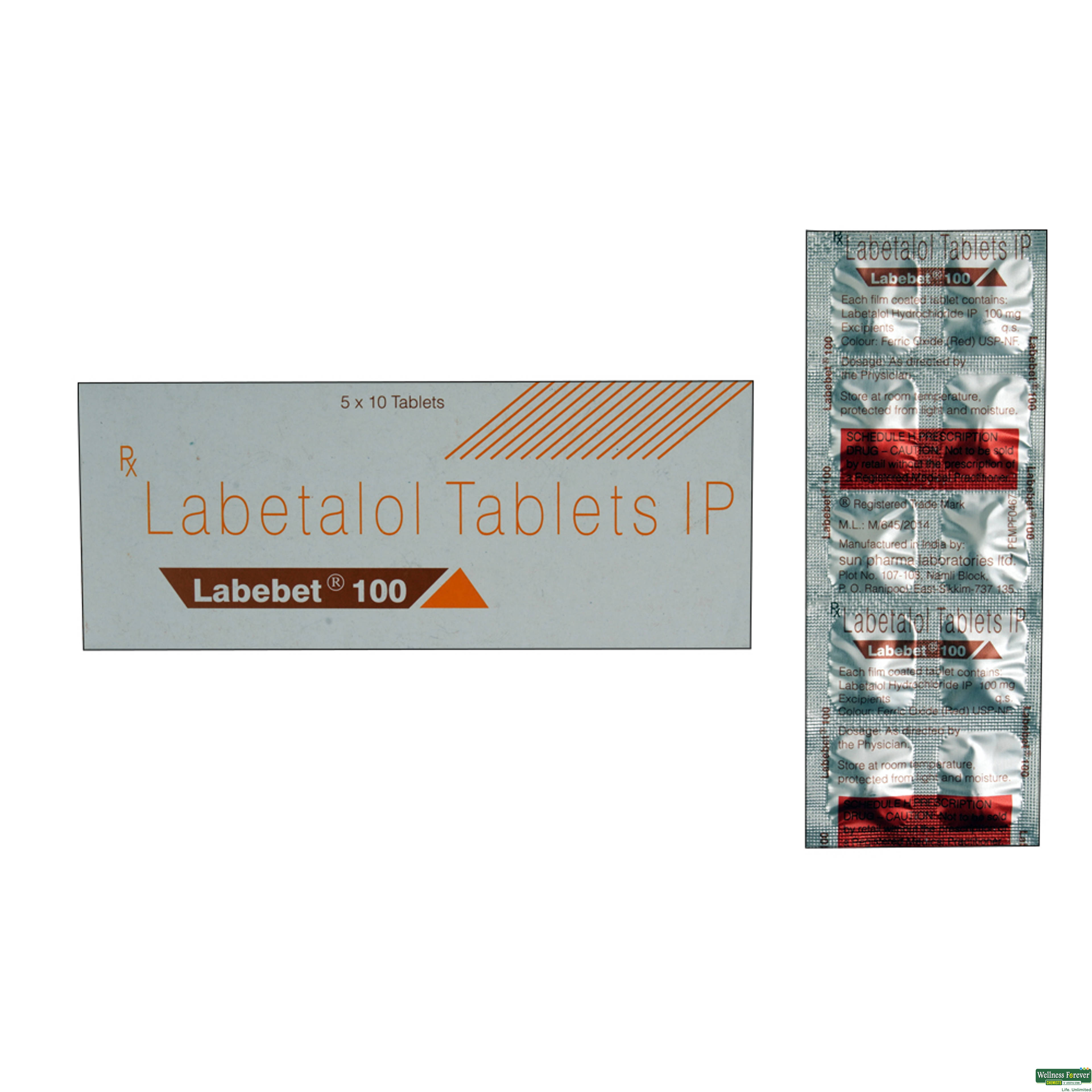 LABEBET 100MG 10TAB-image