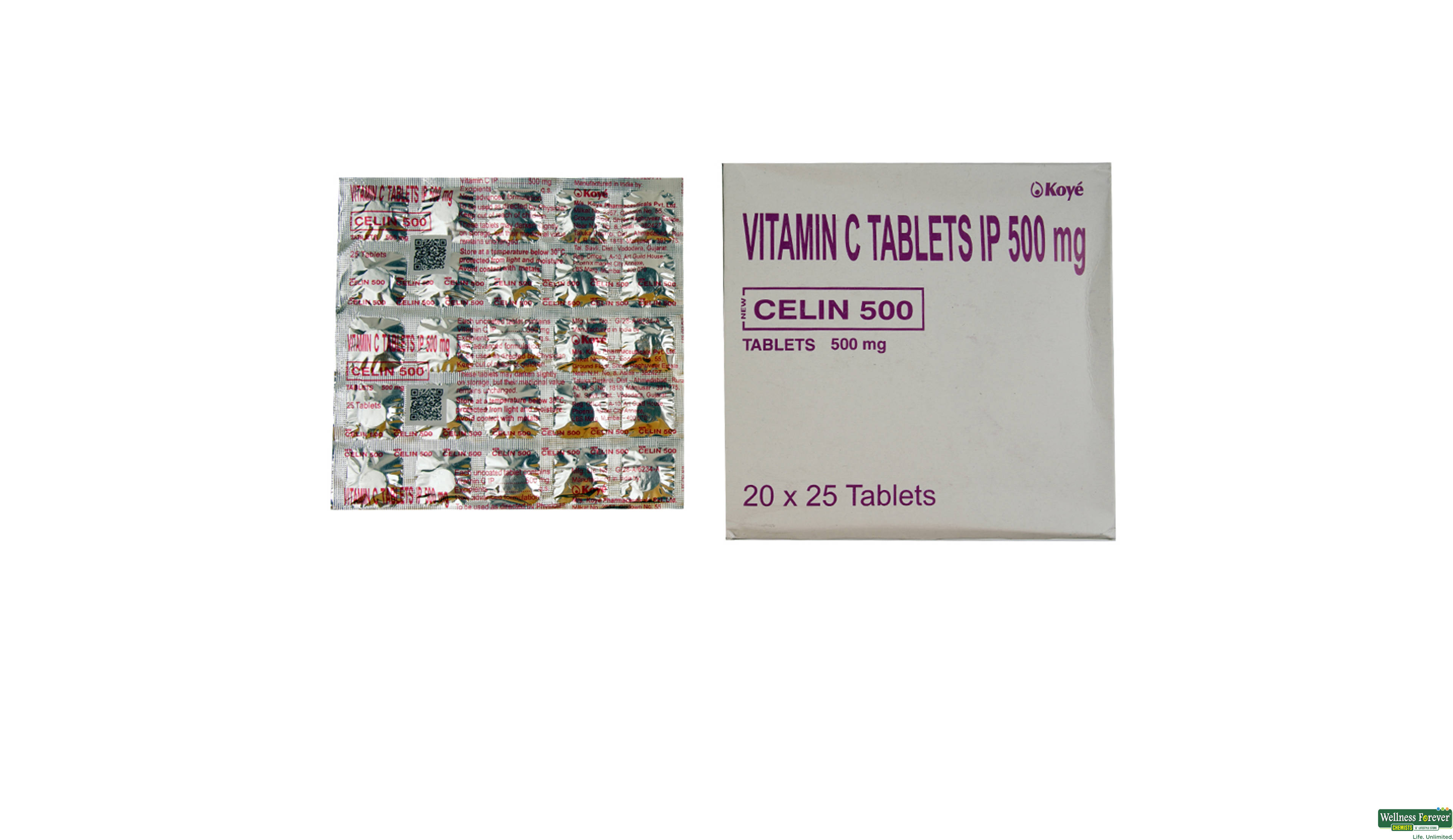 CELIN 500MG 25TAB - 1, 25TAB, null