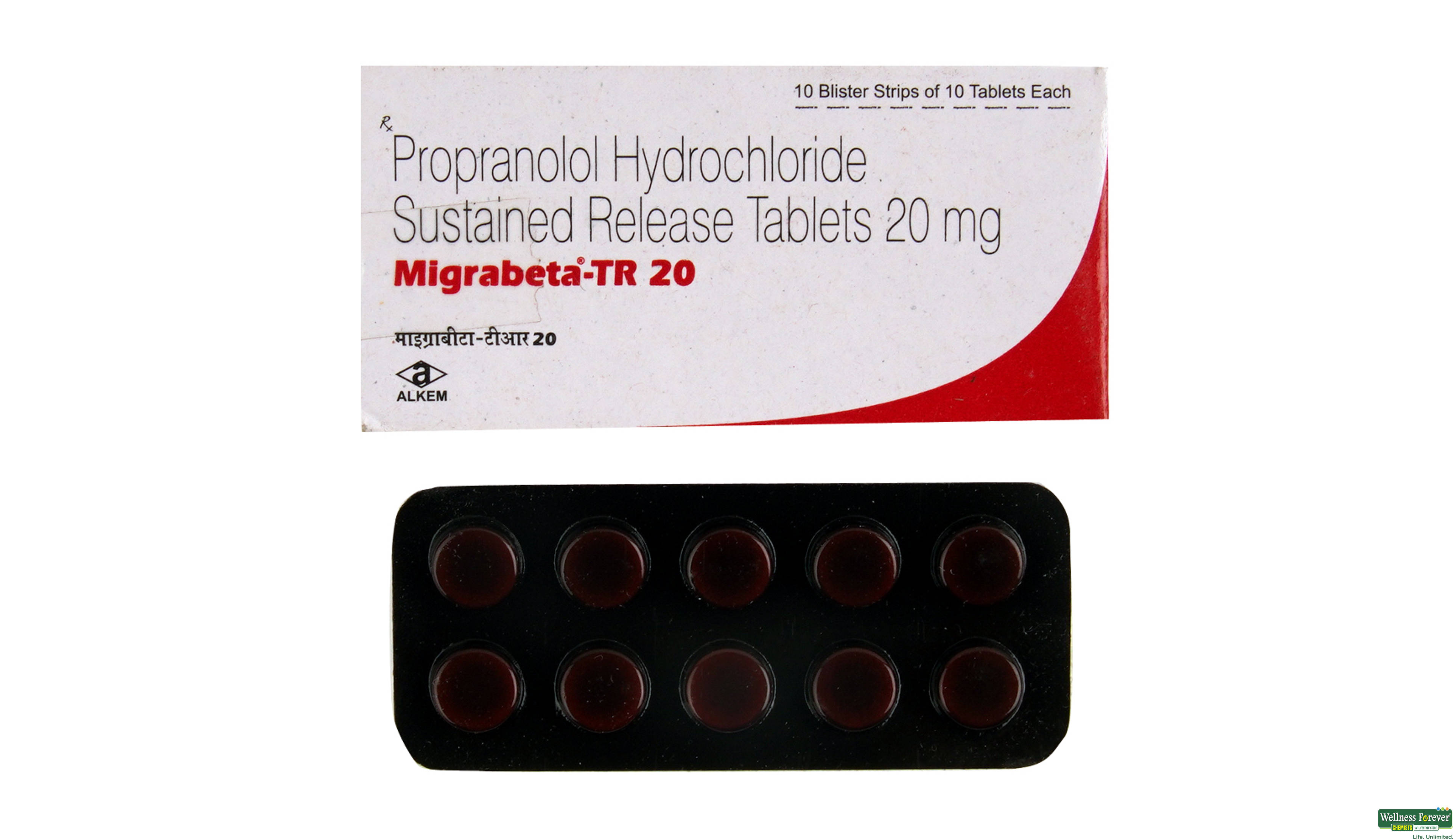 MIGRABETA-TR 20MG 10TAB- 1, 10TAB, 