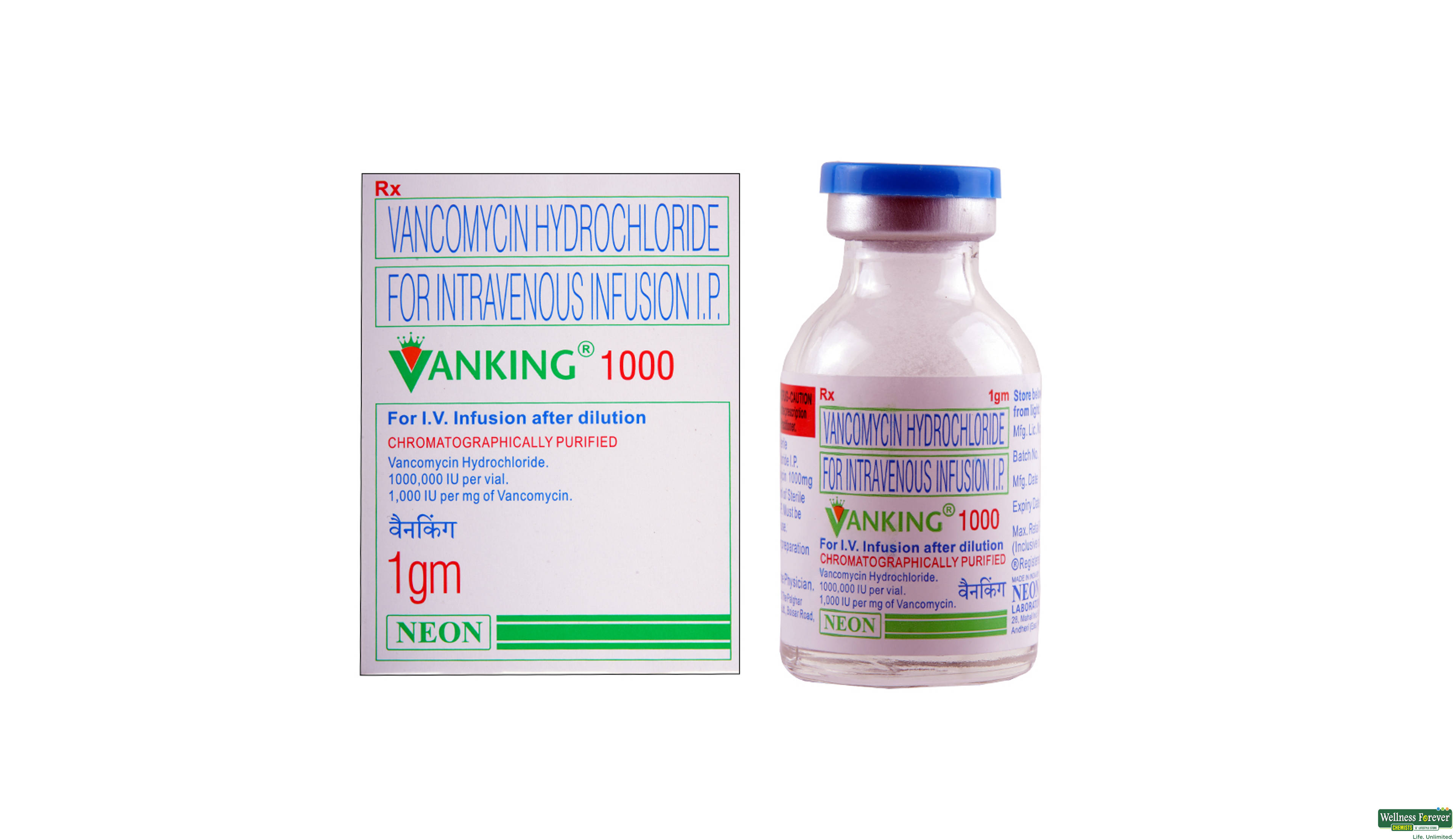 VANKING 1GM INJ VIAL- 1, 1PC, 