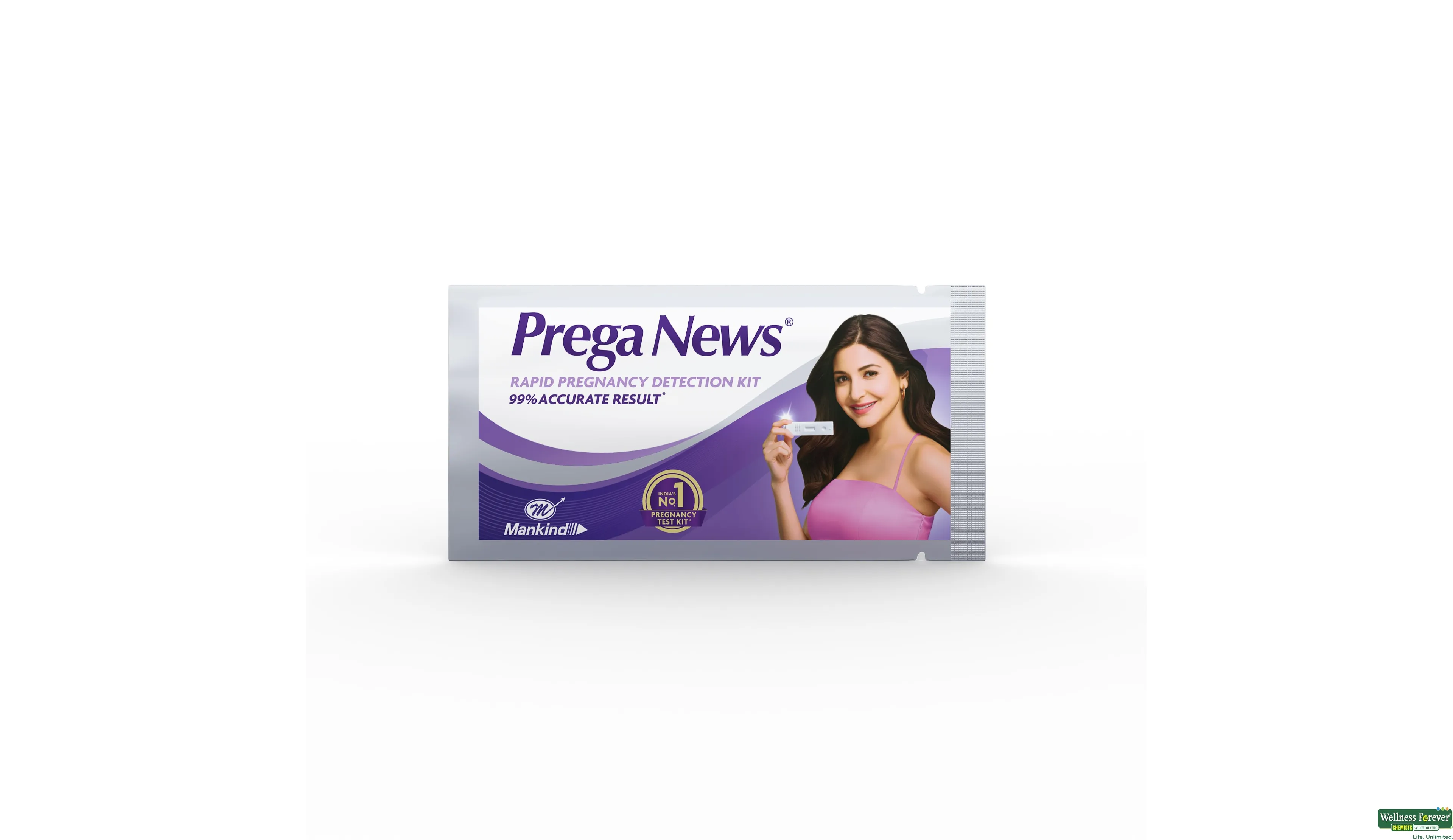 PREGA-NEWS PREG TEST- 1, 1PC, Quick and easy to use
Highly accurate results within minutes
Can be used in the privacy of your home
Cost-effective compared to lab tests
Early detection helps in prompt prenatal care