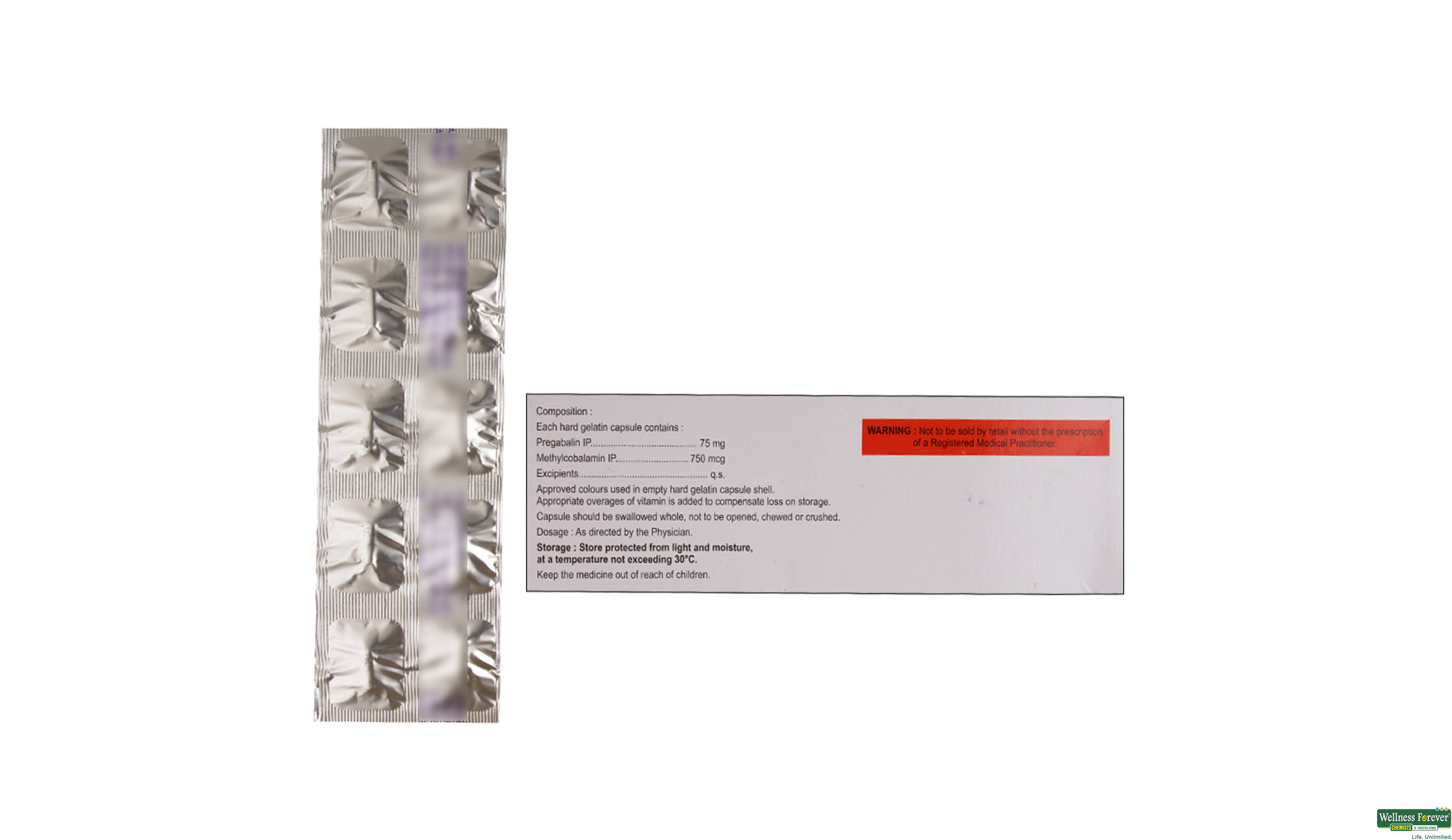 REVLIN-M 75MG 10CAP- 2, 10CAP, null