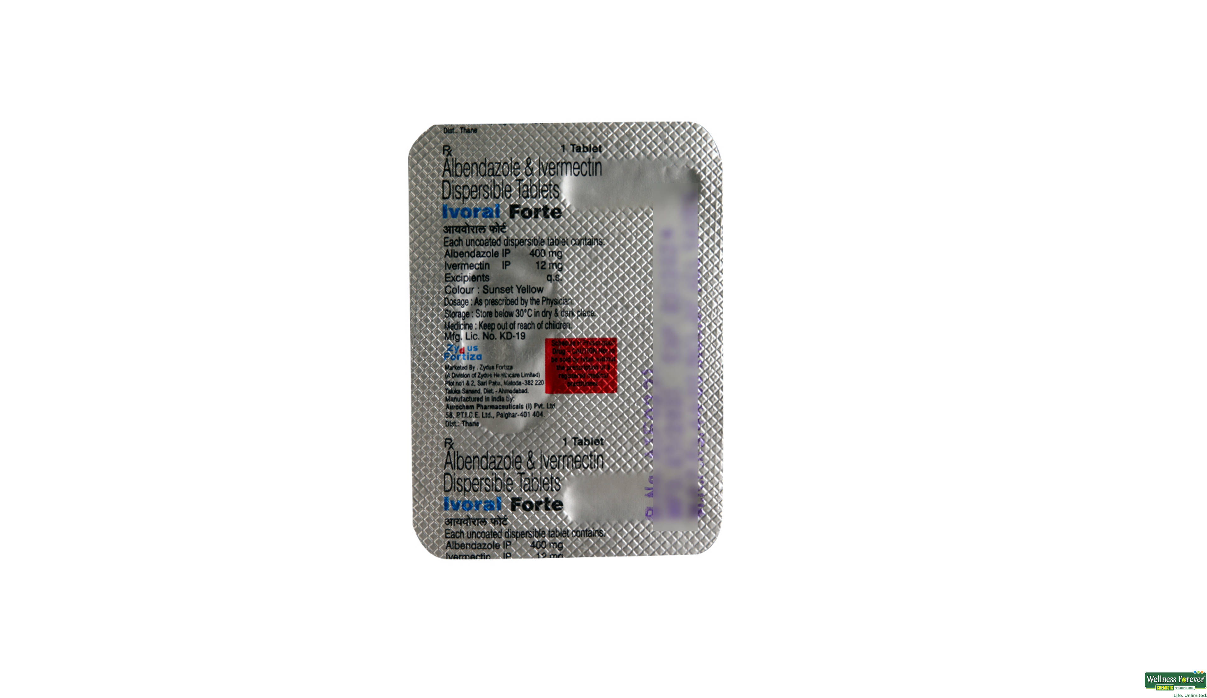 IVORAL-FORTE 1TAB- 4, 1TAB, 