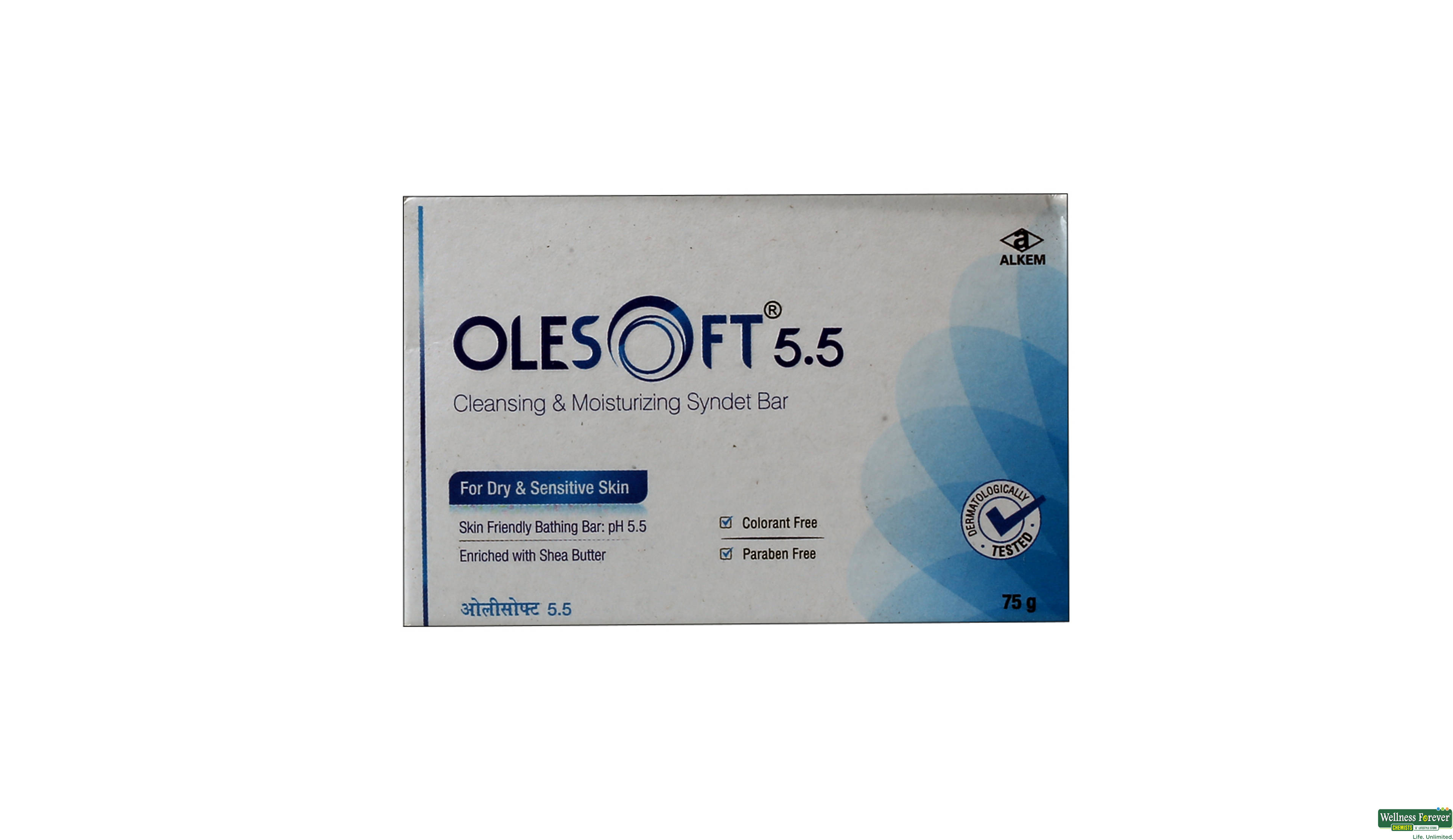 OLESOFT 5.5 SOAP 75GM- 1, 75GM, null