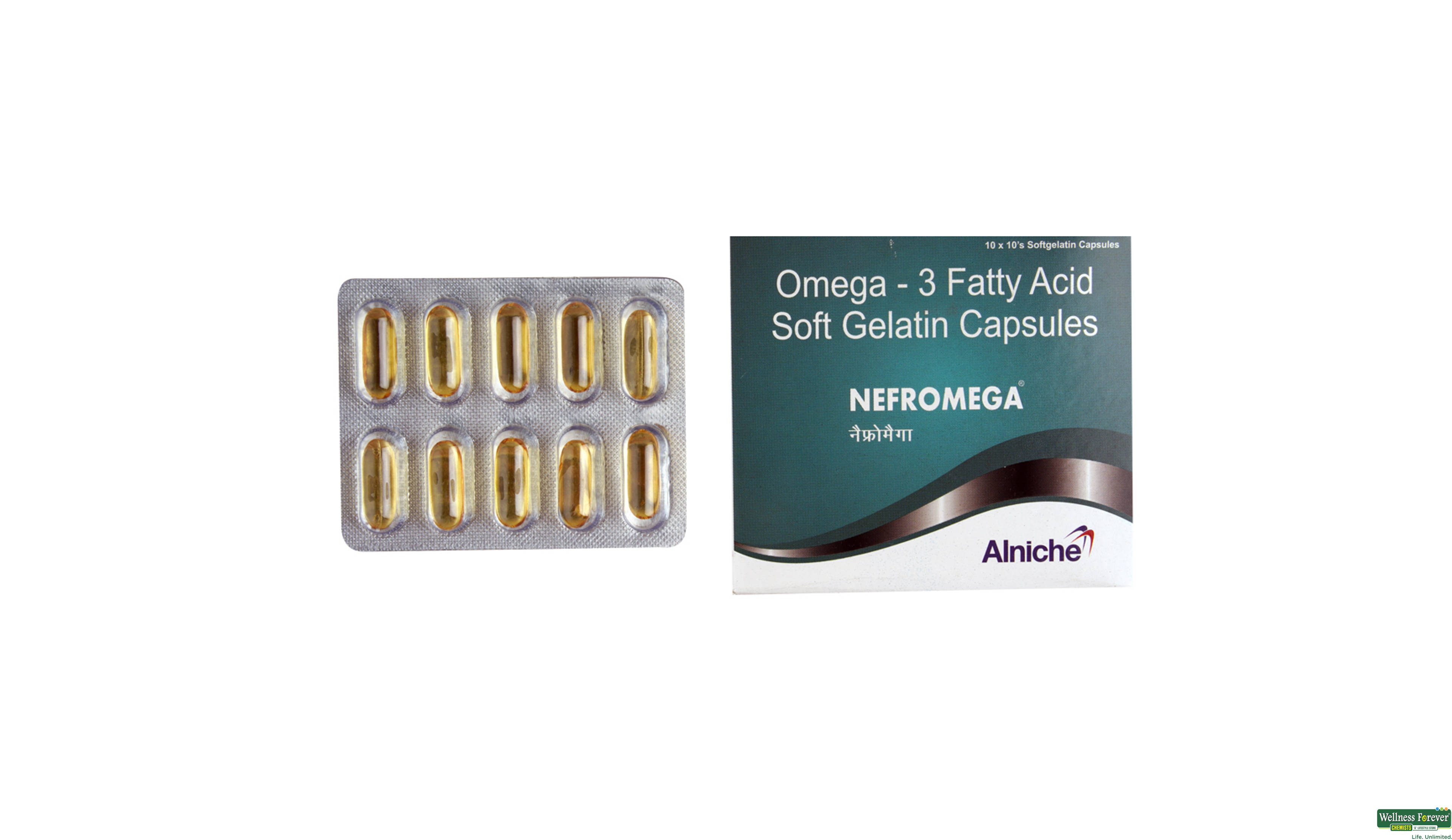 NEFROMEGA 10CAP- 1, 10CAP, null