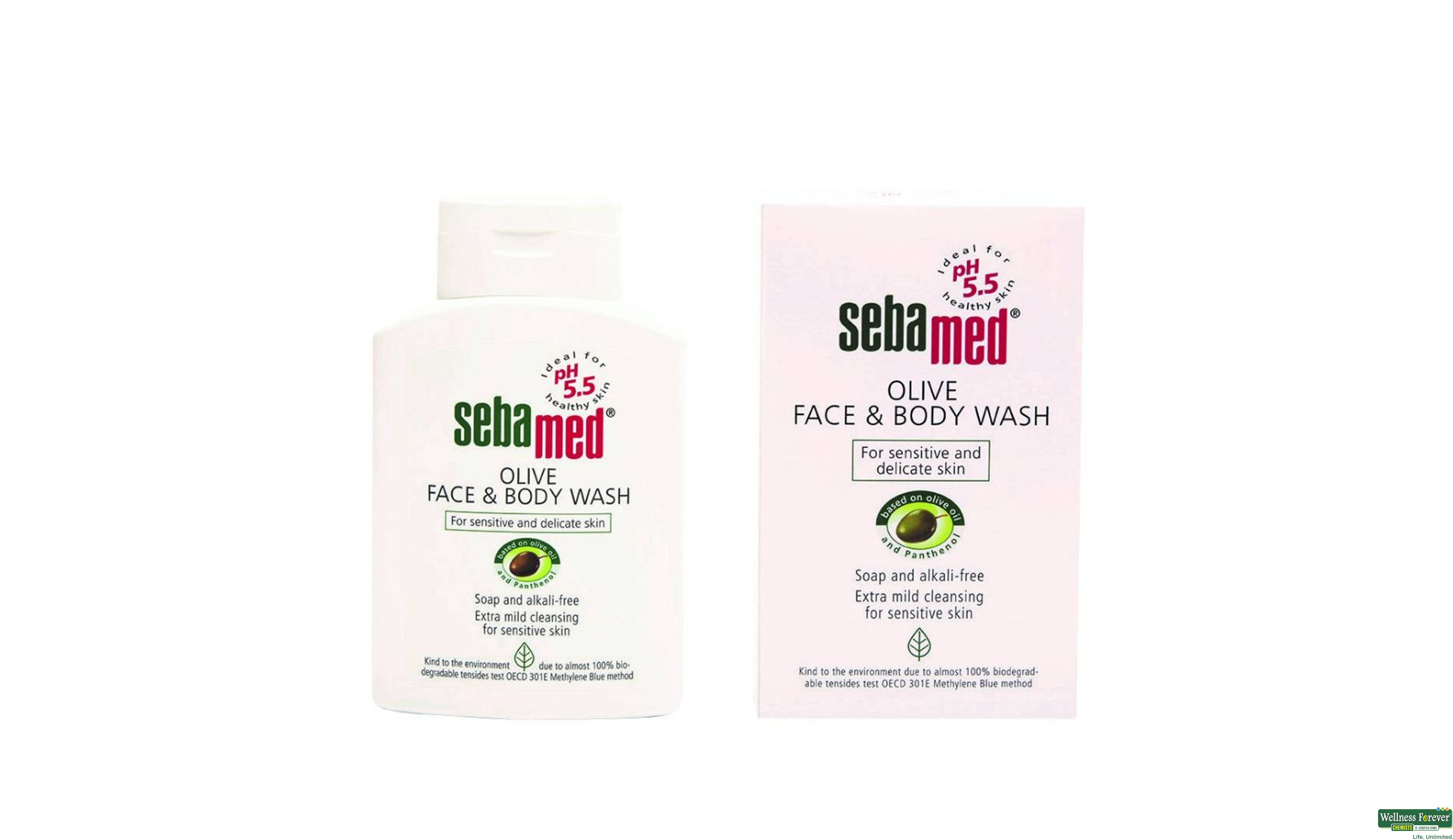 SEBAMED F/B WASH OLIVE 200ML- 4, 200ML, null