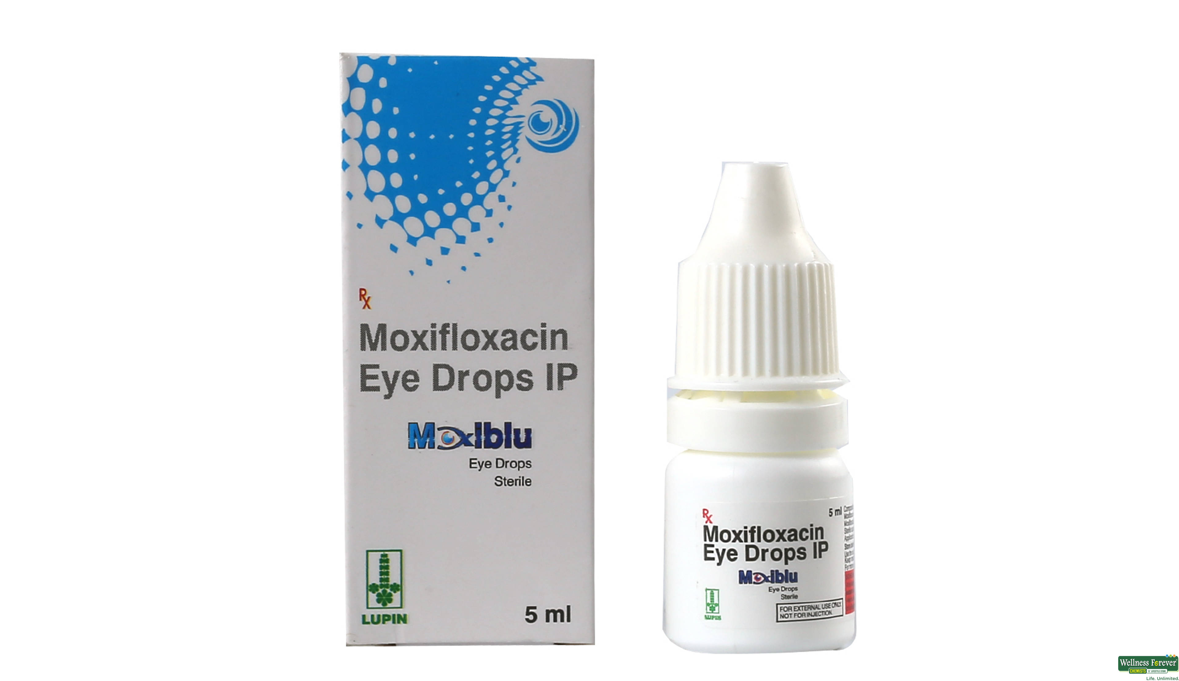 MOXIBLU 0.5% E/DROP 5ML- 1, 5ML, 