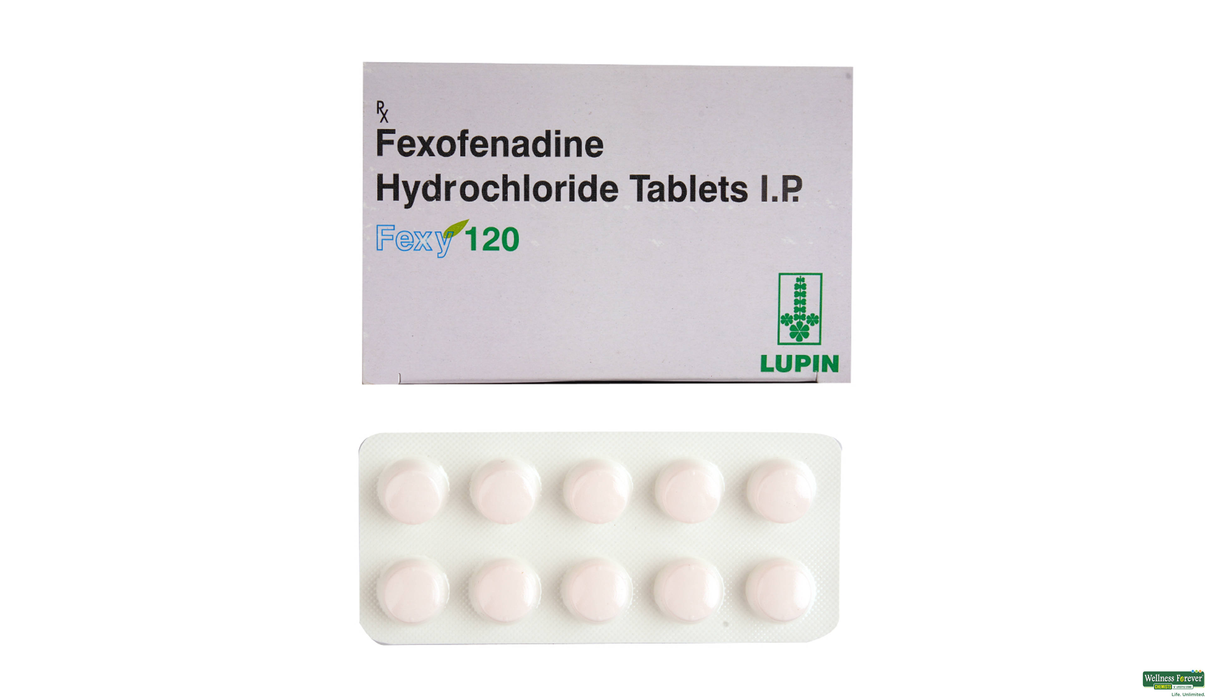 FEXY 120MG 10TAB- 1, 10TAB, 