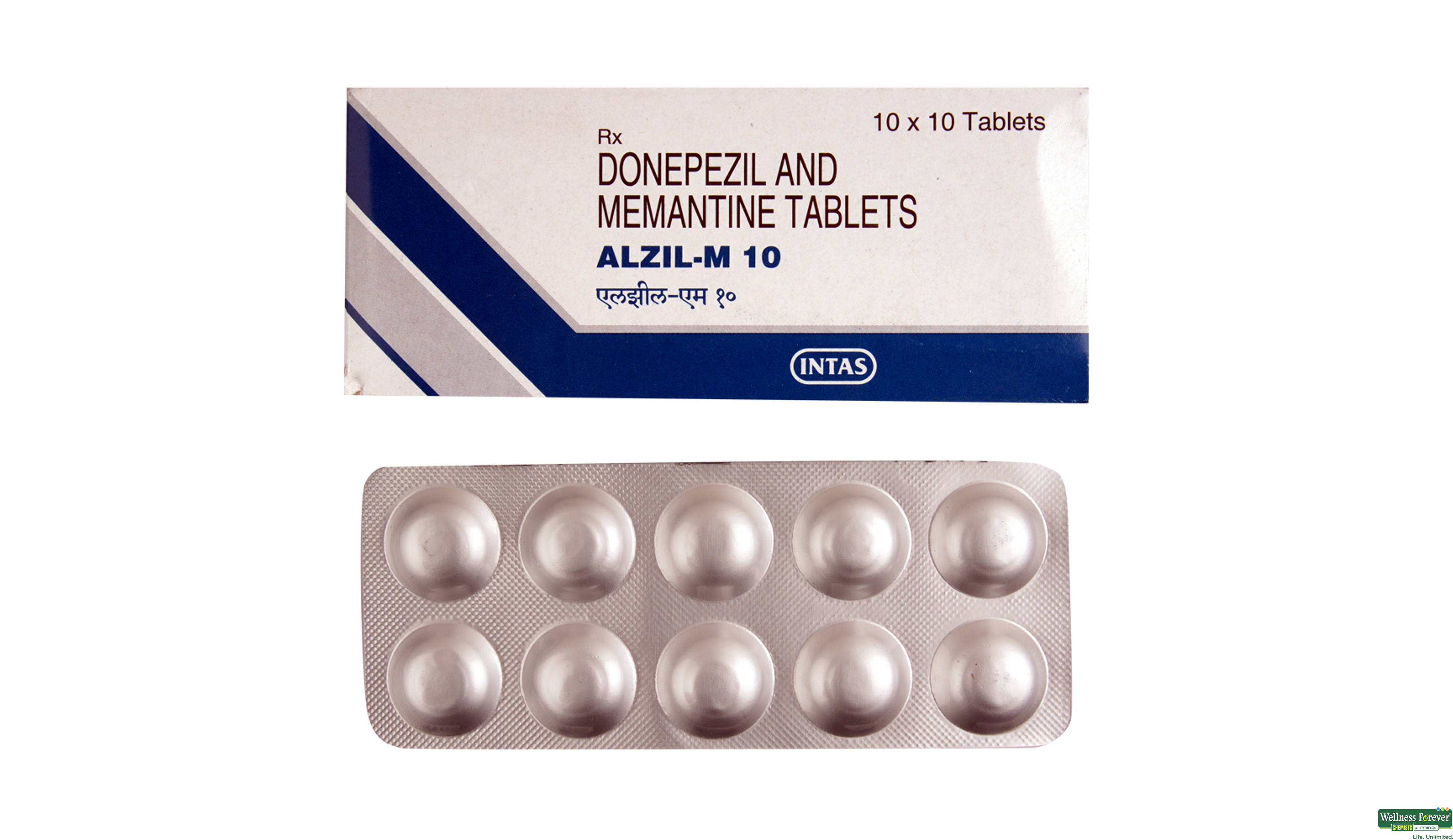 ALZIL-M 10MG 10TAB- 1, 10TAB, null