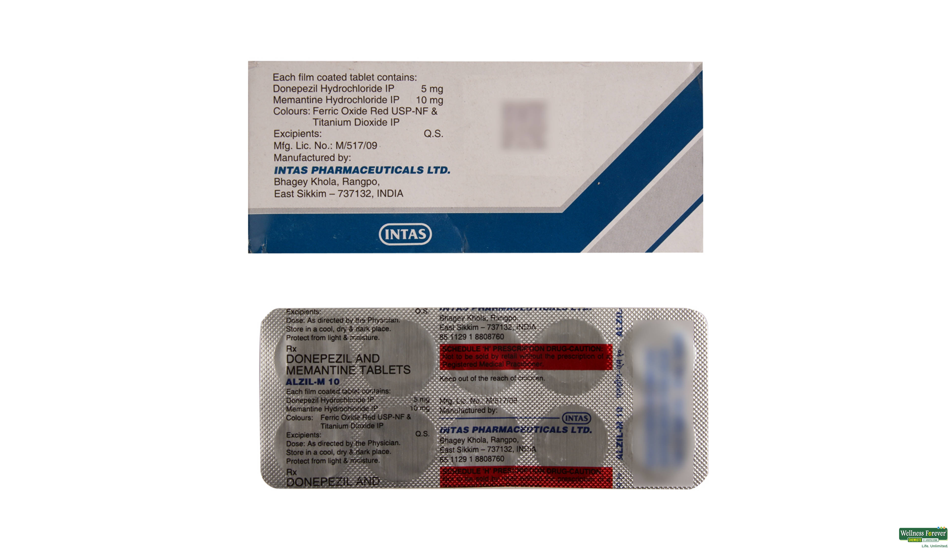 ALZIL-M 10MG 10TAB- 2, 10TAB, null