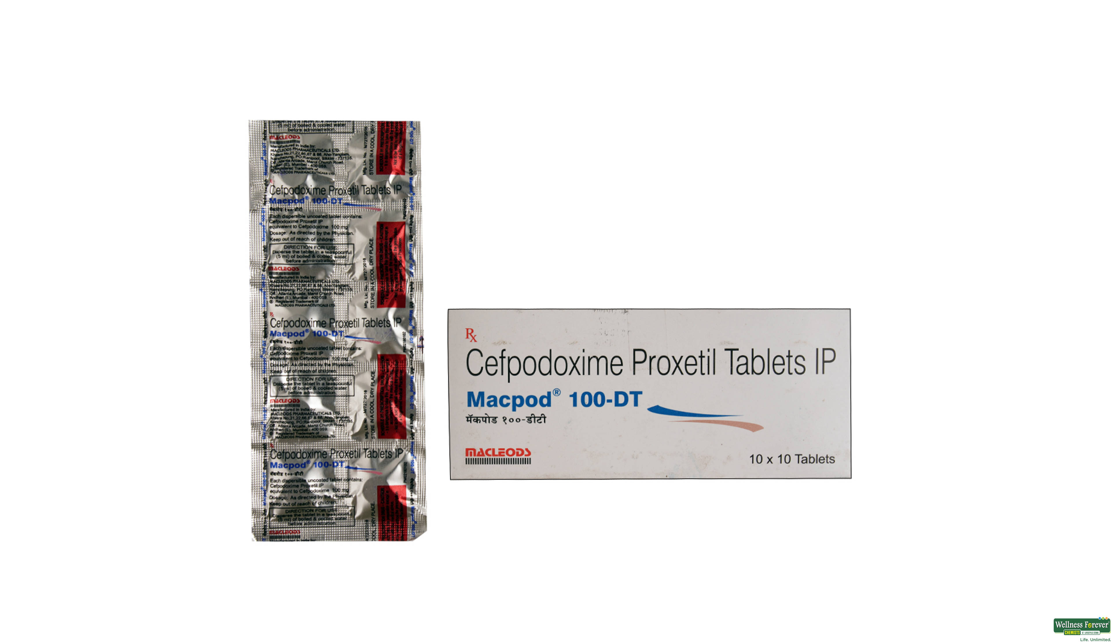 MACPOD 100DT 10TAB- 1, 10TAB, 