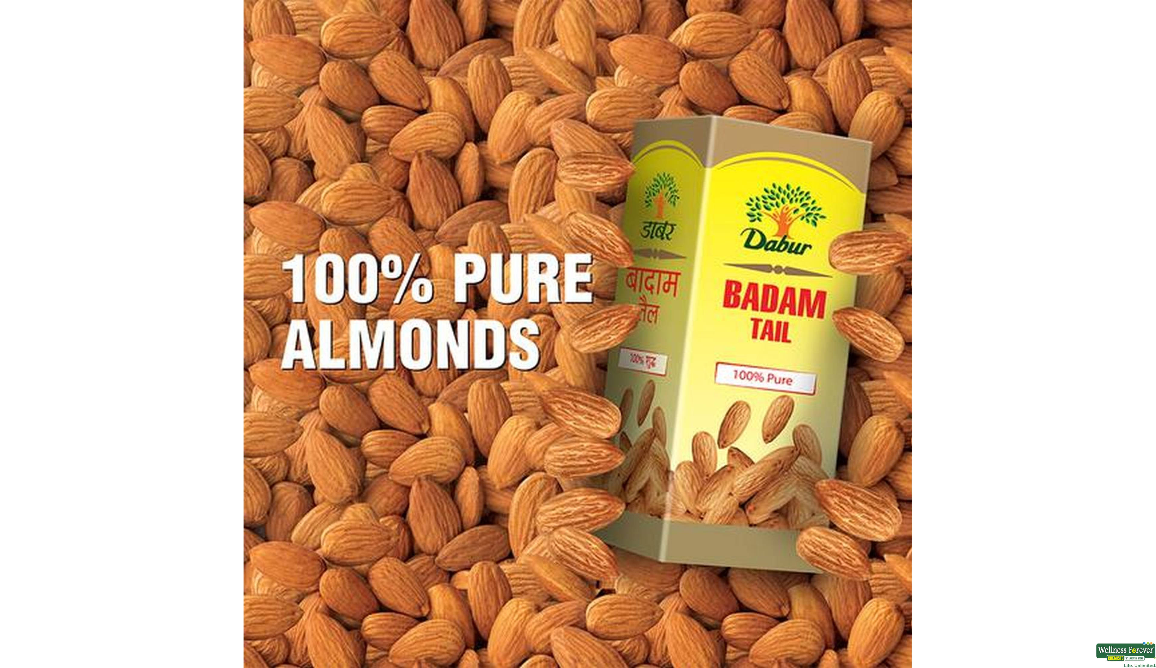 DABUR BADAM TAIL 100ML- 4, 100ML, 