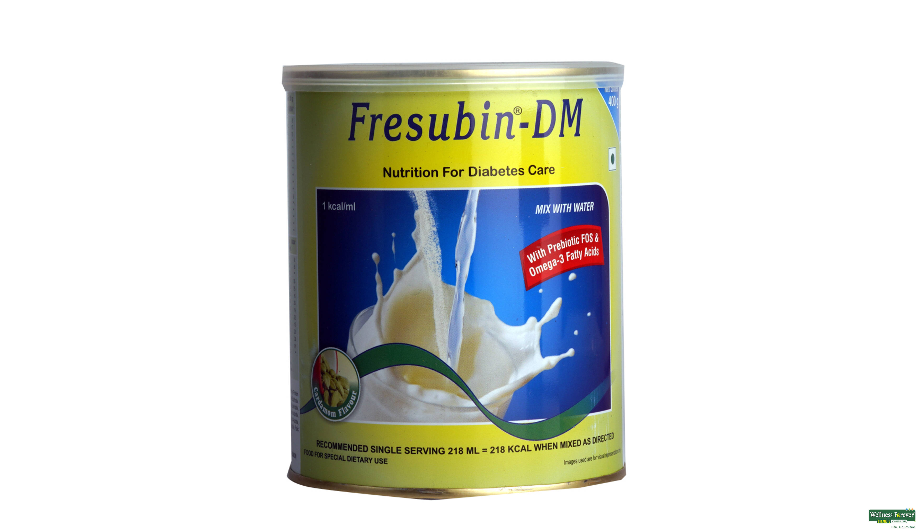 FRESUBIN-DM CARDAMOM POW 400GM- 1, 400GM, 
