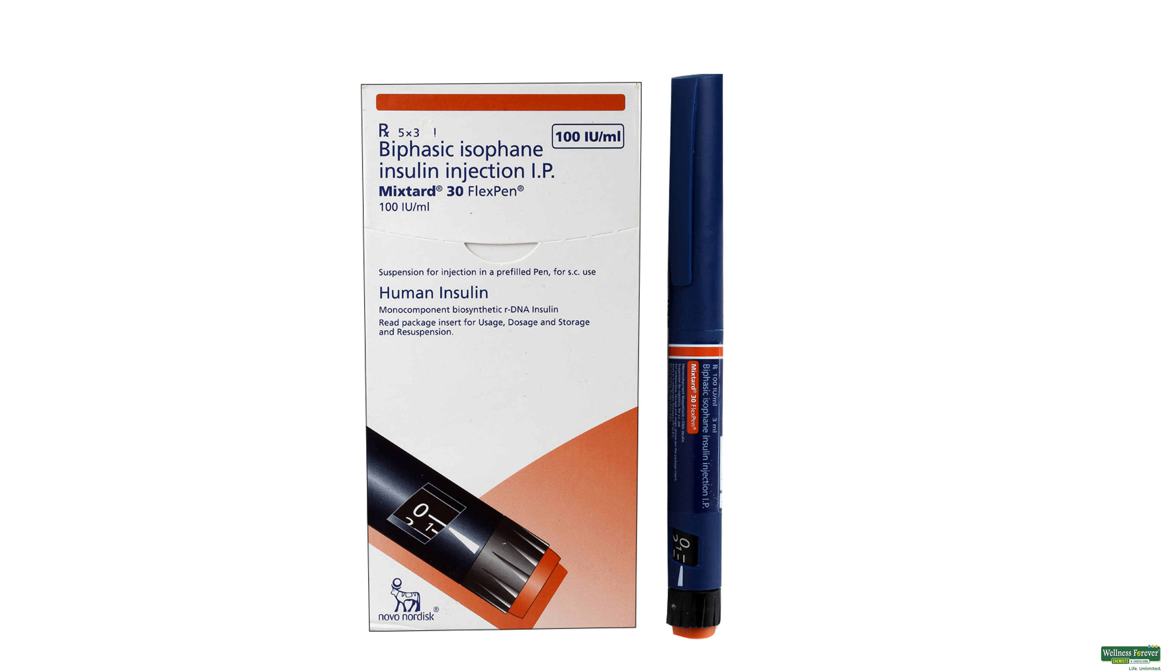MIXTARD 30HM FLEXPEN 3ML- 1, 3ML, 