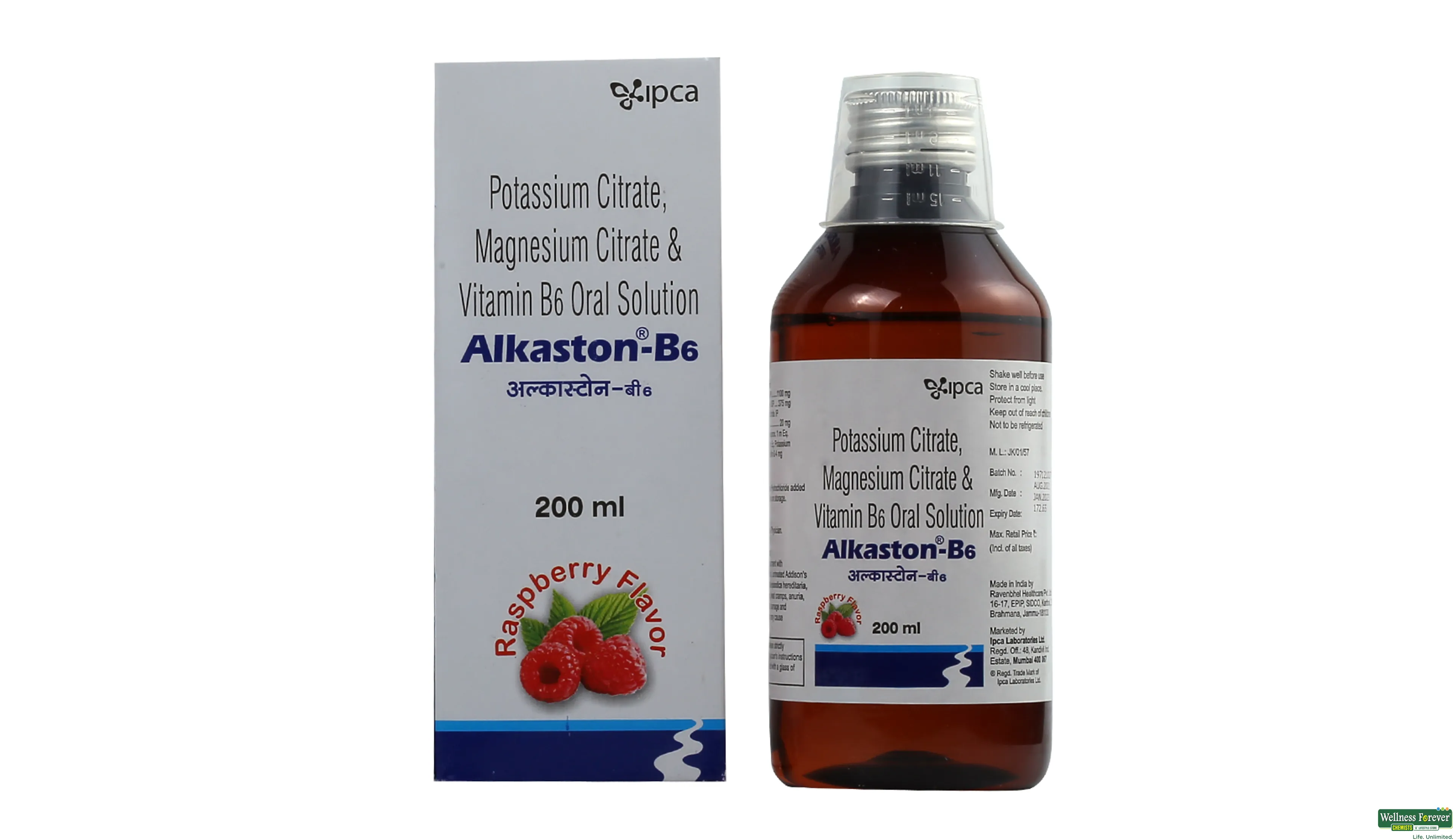 ALKASTON-B6 SYP 200ML- 1, 200ML, 