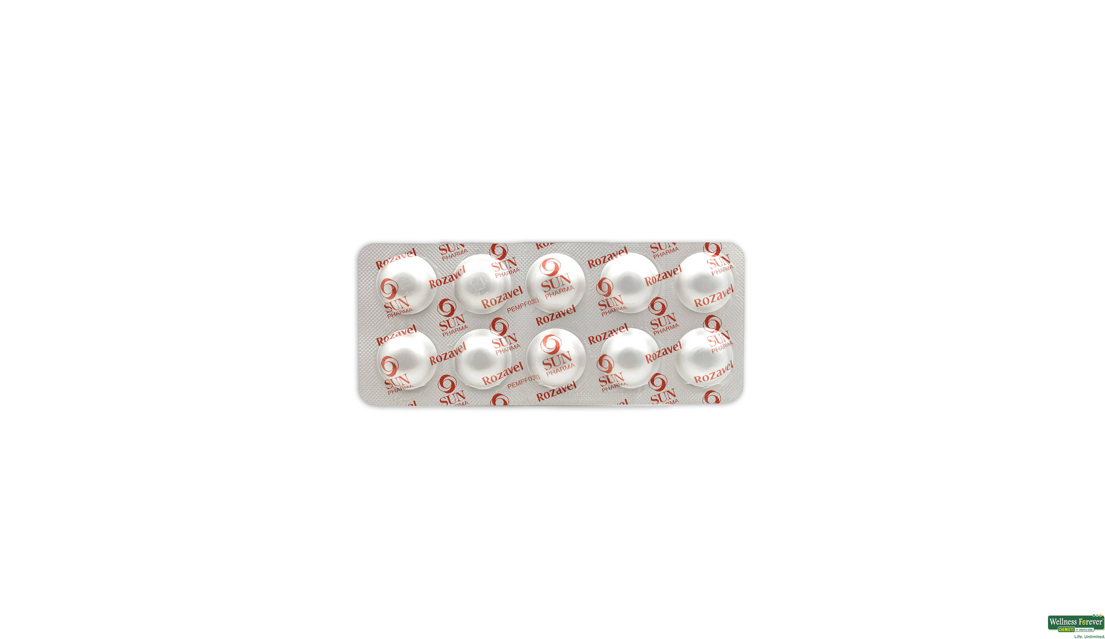ROZAVEL 40MG 10TAB- 2, 10TAB, 
