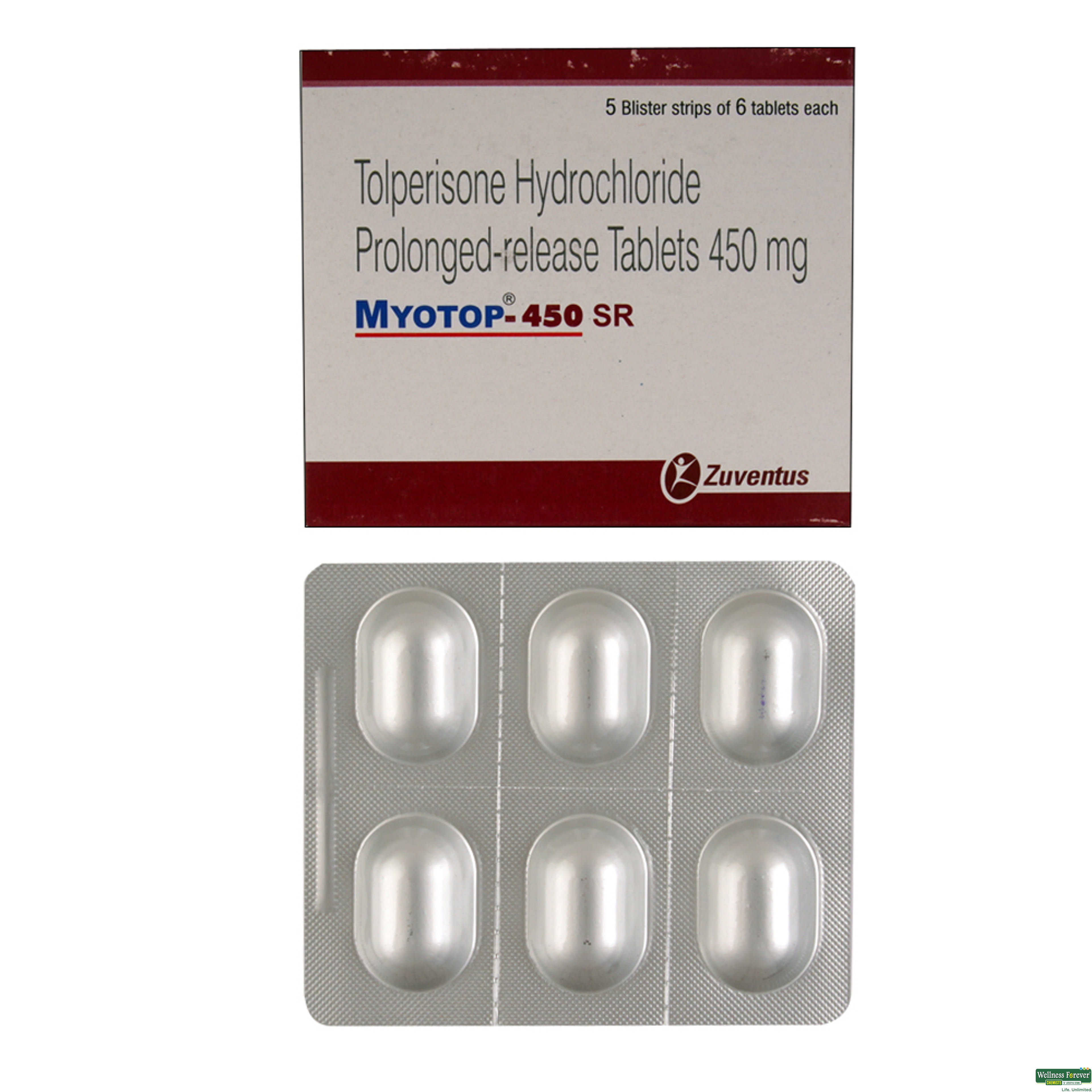 MYOTOP-SR 450MG 6TAB-image