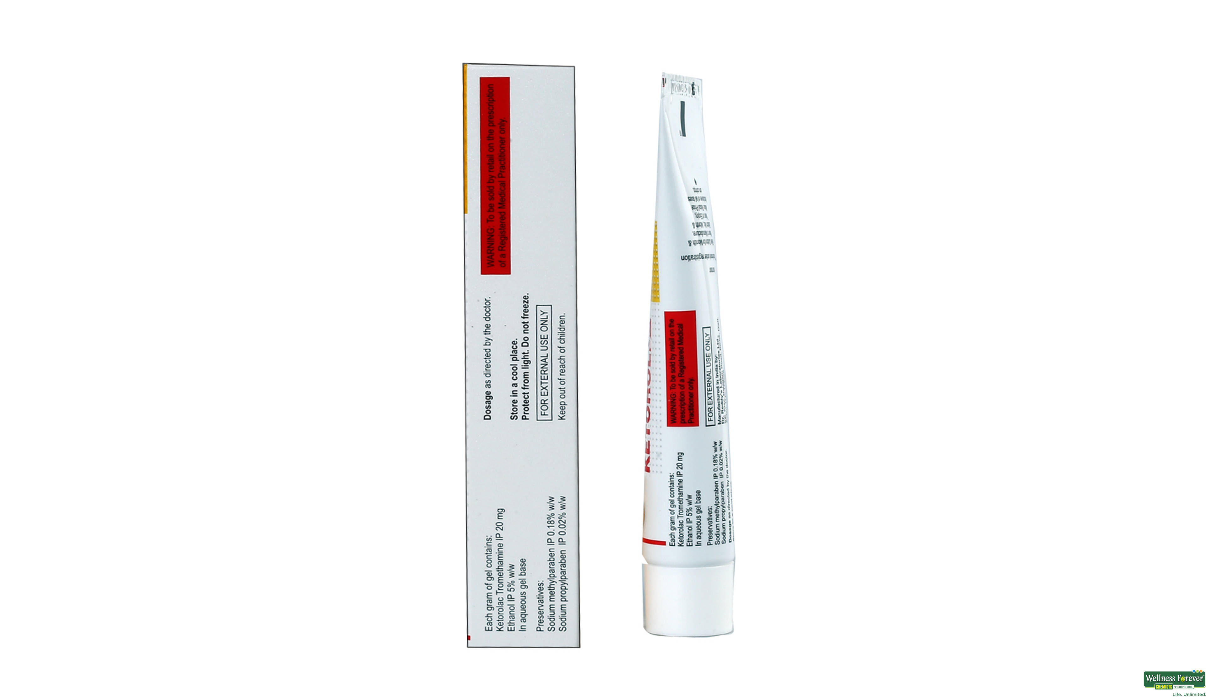 KETOROL GEL 30GM- 2, 30GM, 