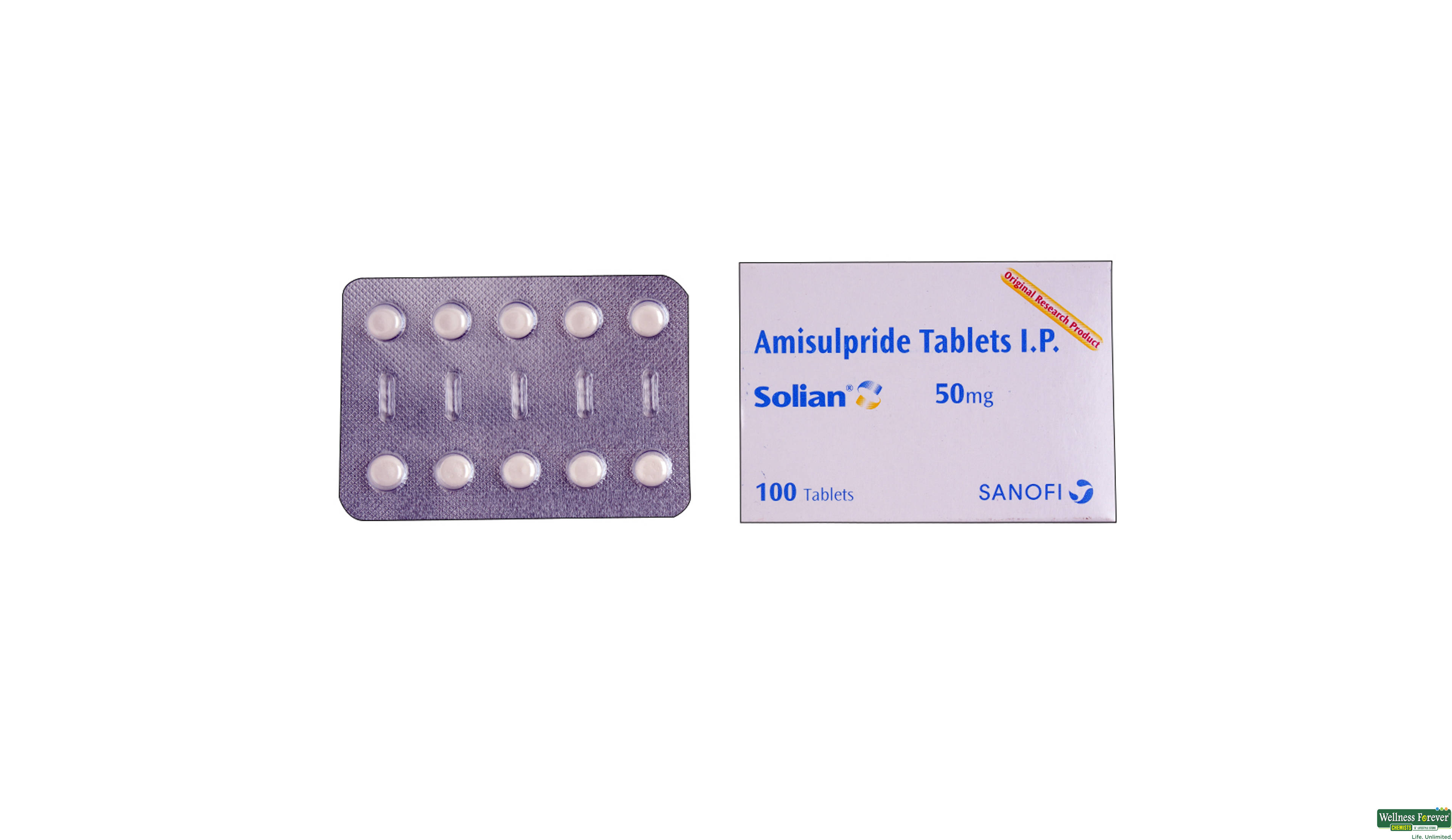 SOLIAN 50MG 10TAB ##- 1, 10TAB, 