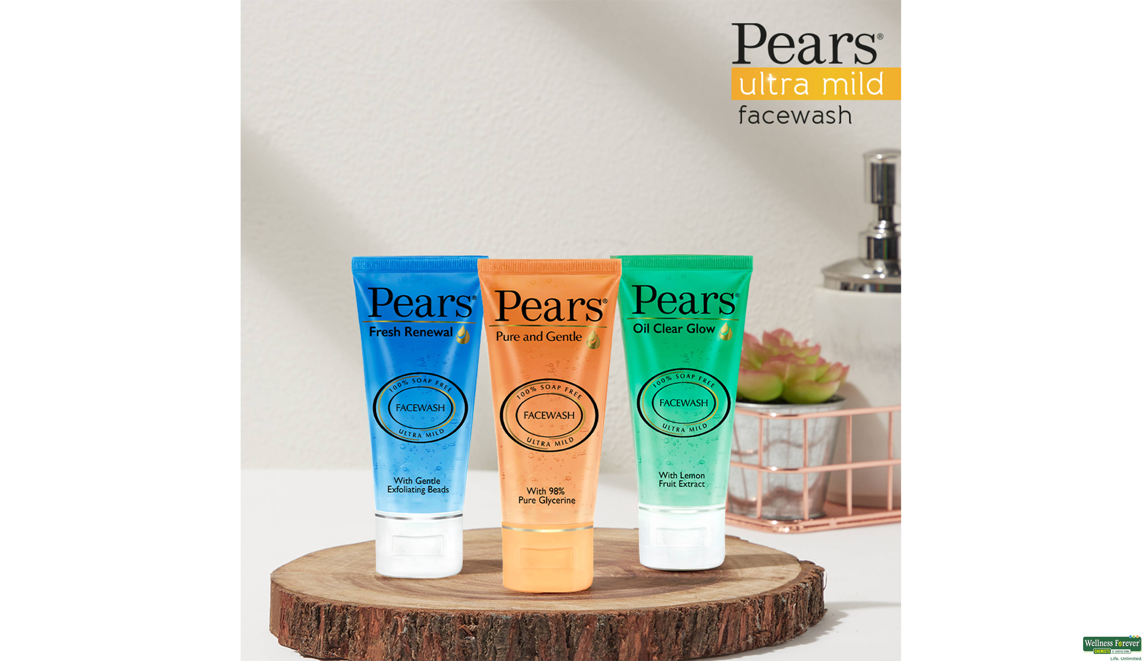 PEARS F/WASH PURE GENTLE 60GM- 7, 60GM, 