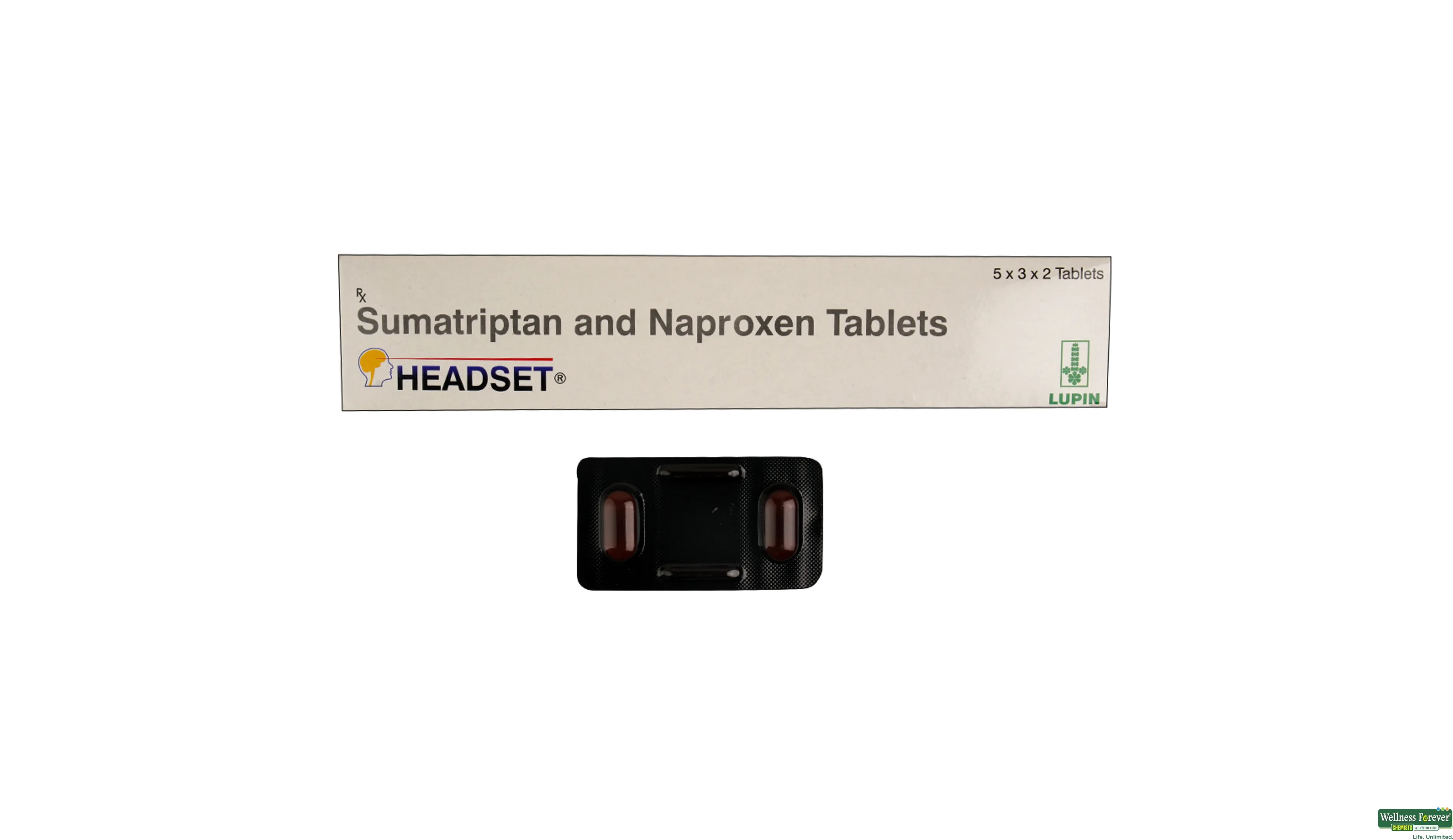 HEADSET 2TAB- 1, 2TAB, •Quick Relief: Alleviates migraine symptoms swiftly, helping you get back to your routine.

•Comprehensive Action: Addresses multiple symptoms, including pain, nausea, and sensitivity to light.