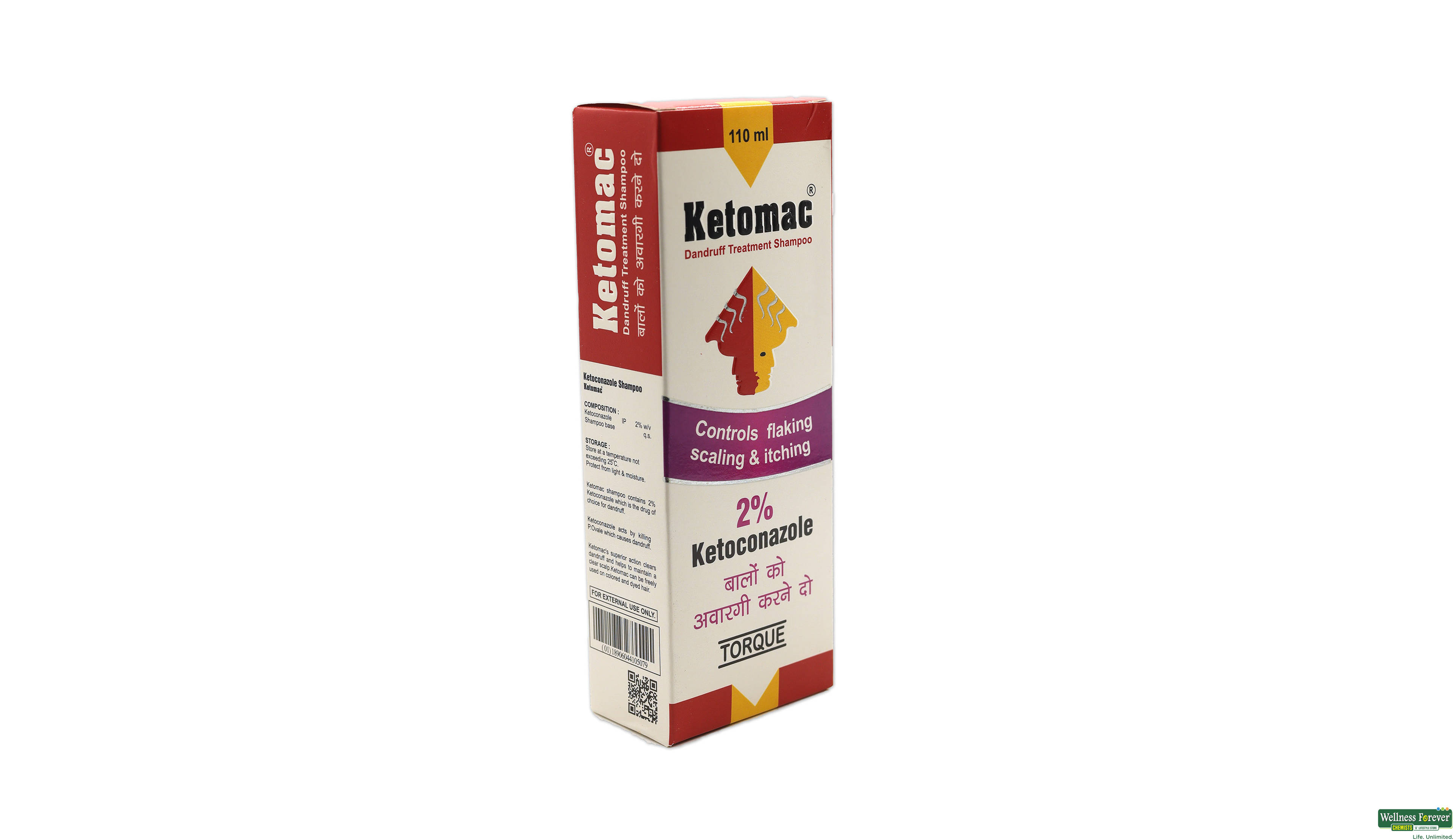 KETOMAC SHMP 110ML- 1, 110ML, 