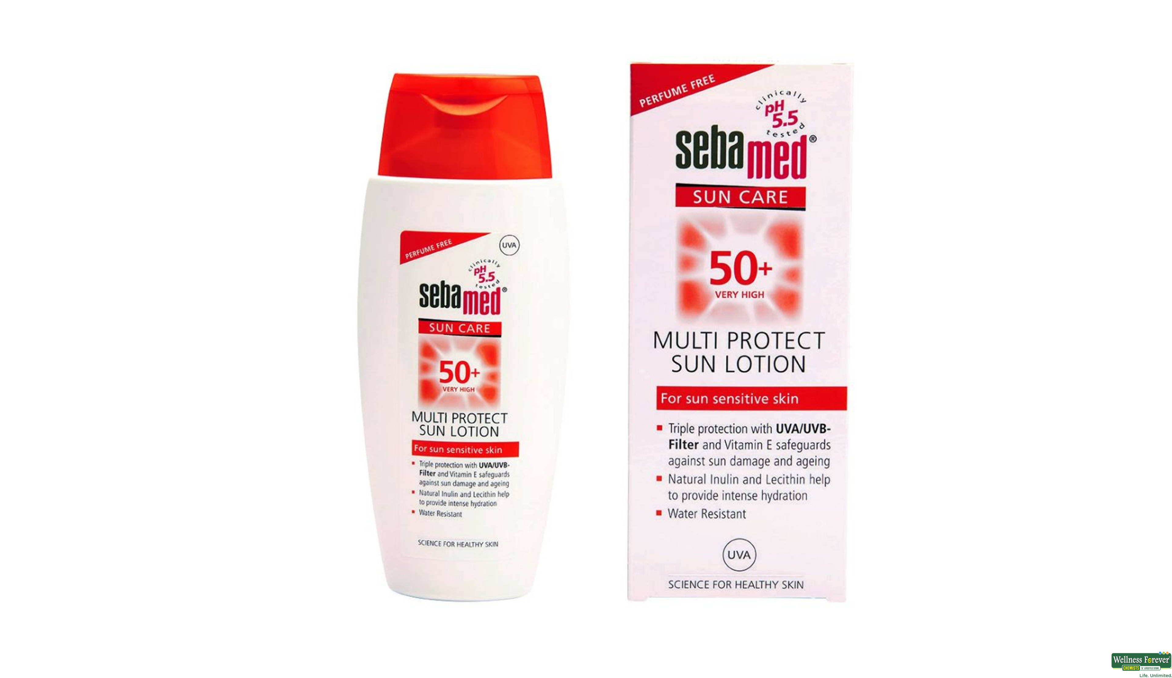 SEBAMED MULTI PROTECT SPF 50 LTN 150ML- 1, 150ML, null
