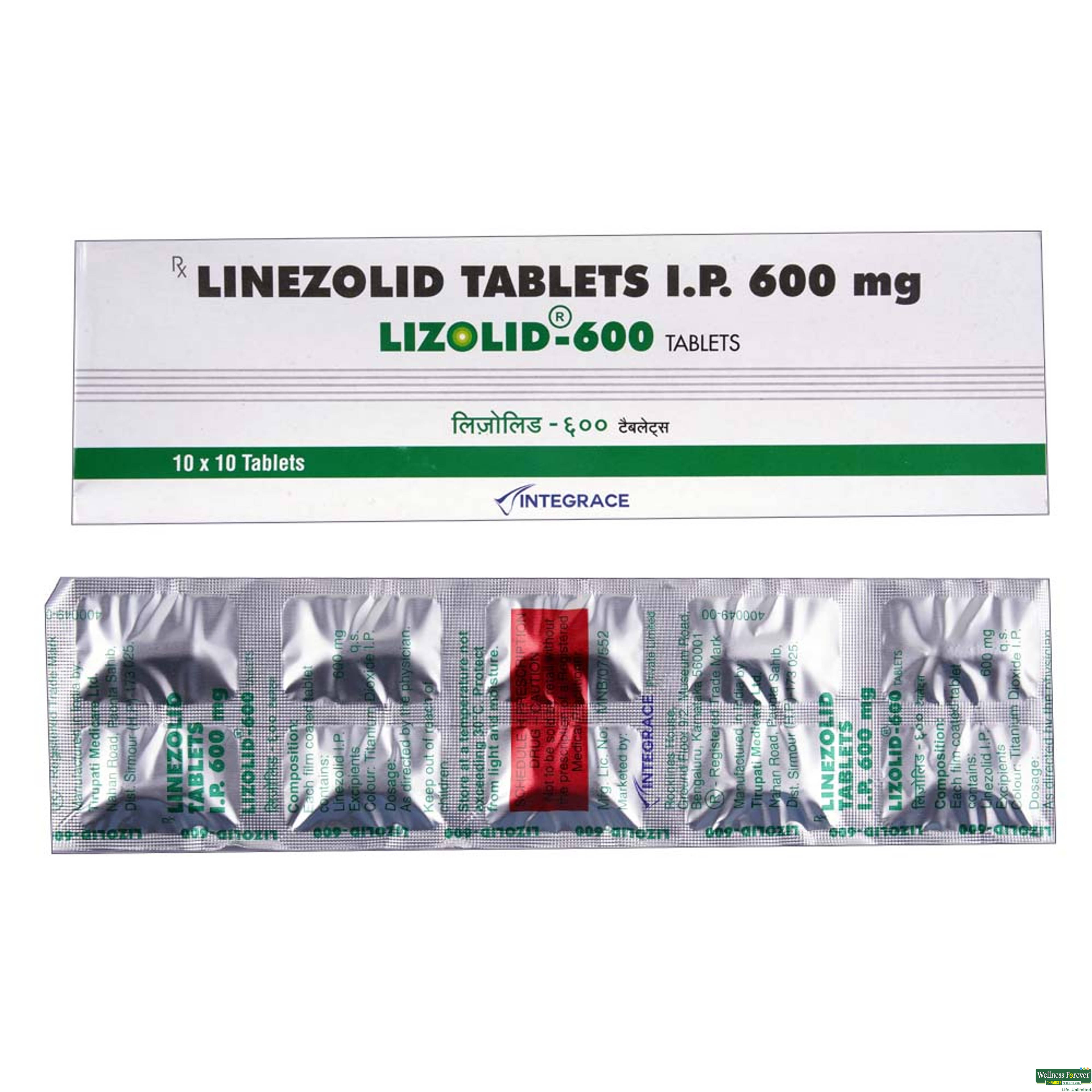 LIZOLID 600MG 10TAB-image