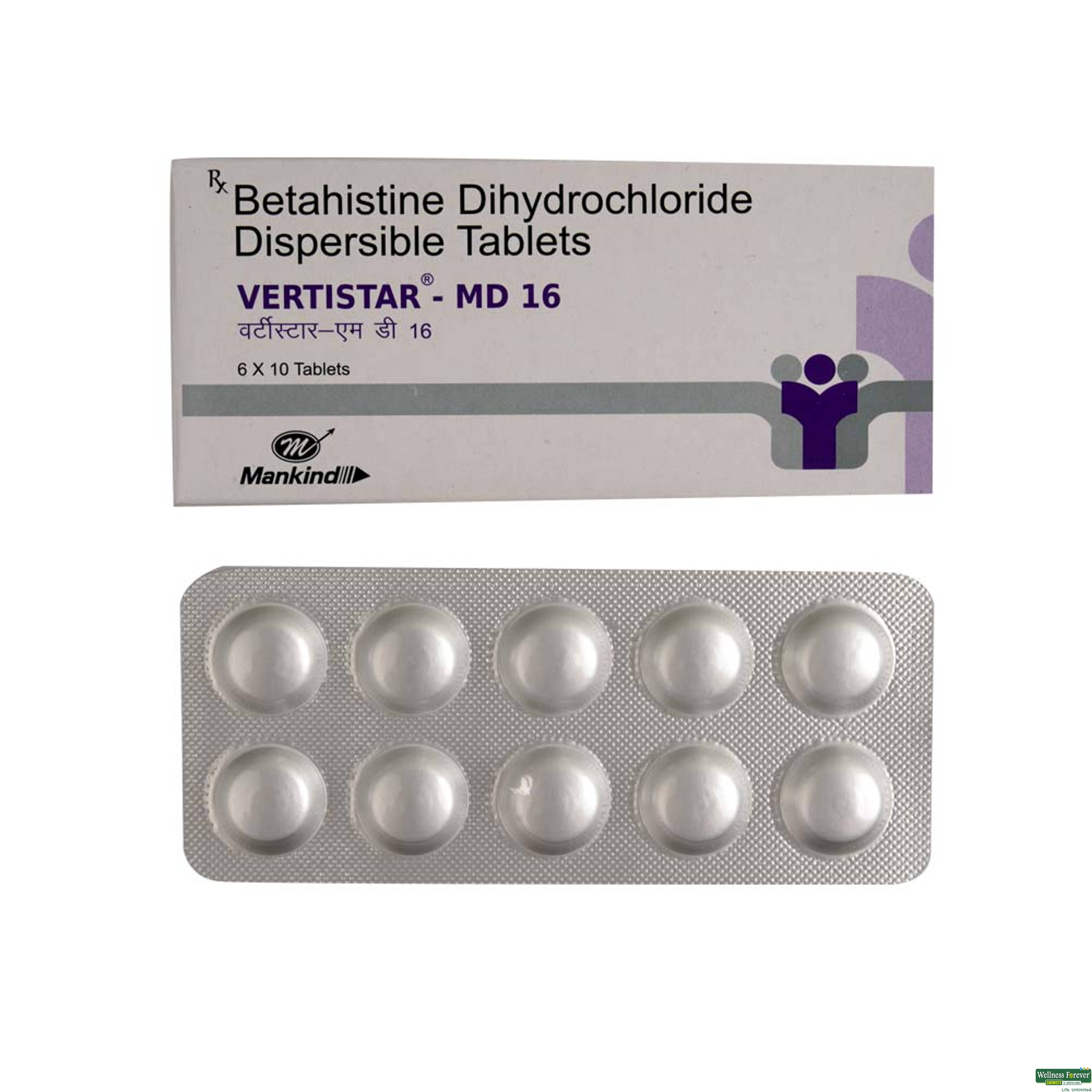 VERTISTAR-MD 16MG 10TAB-image