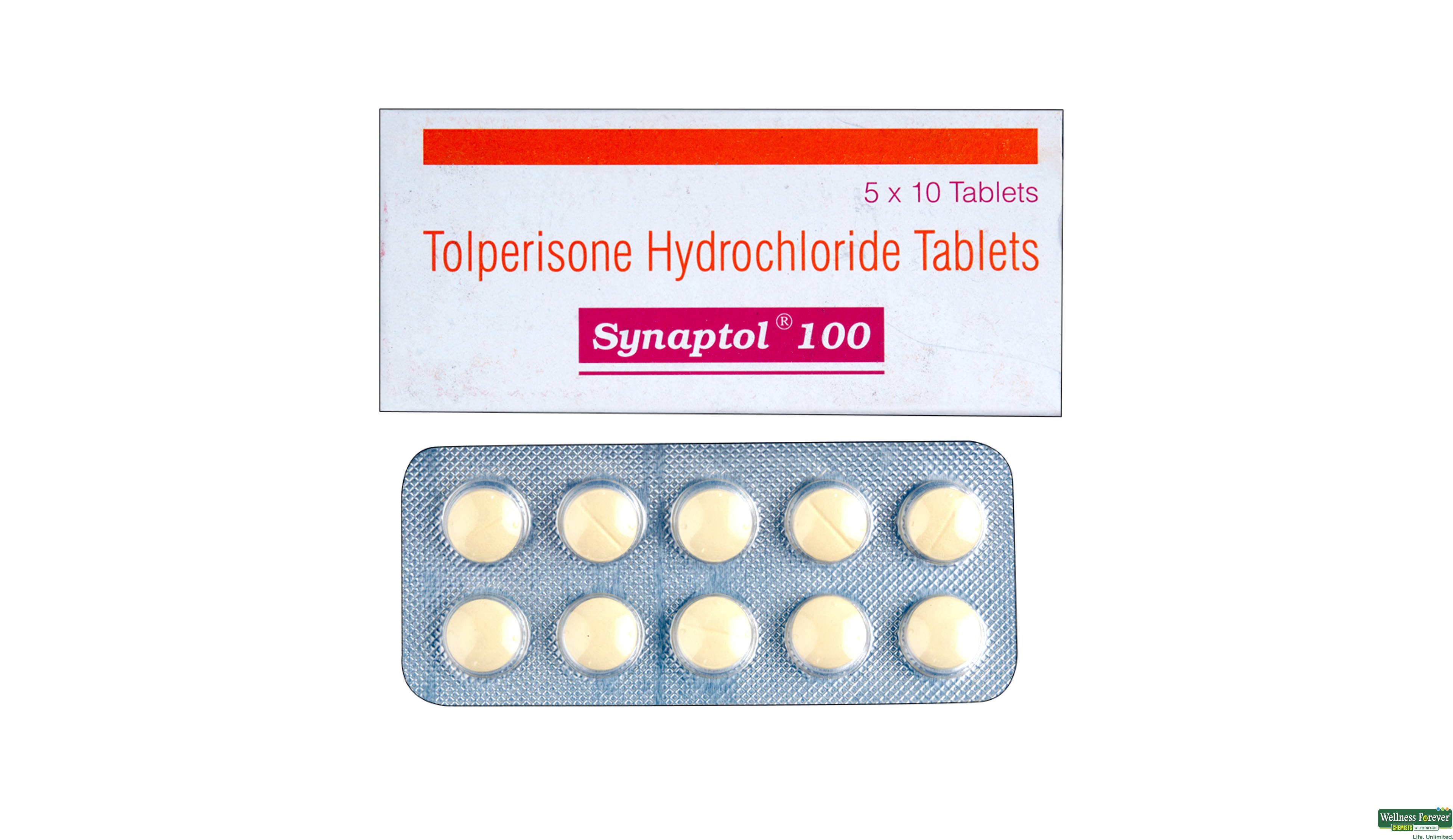 SYNAPTOL 100MG 10TAB- 1, 10TAB, null