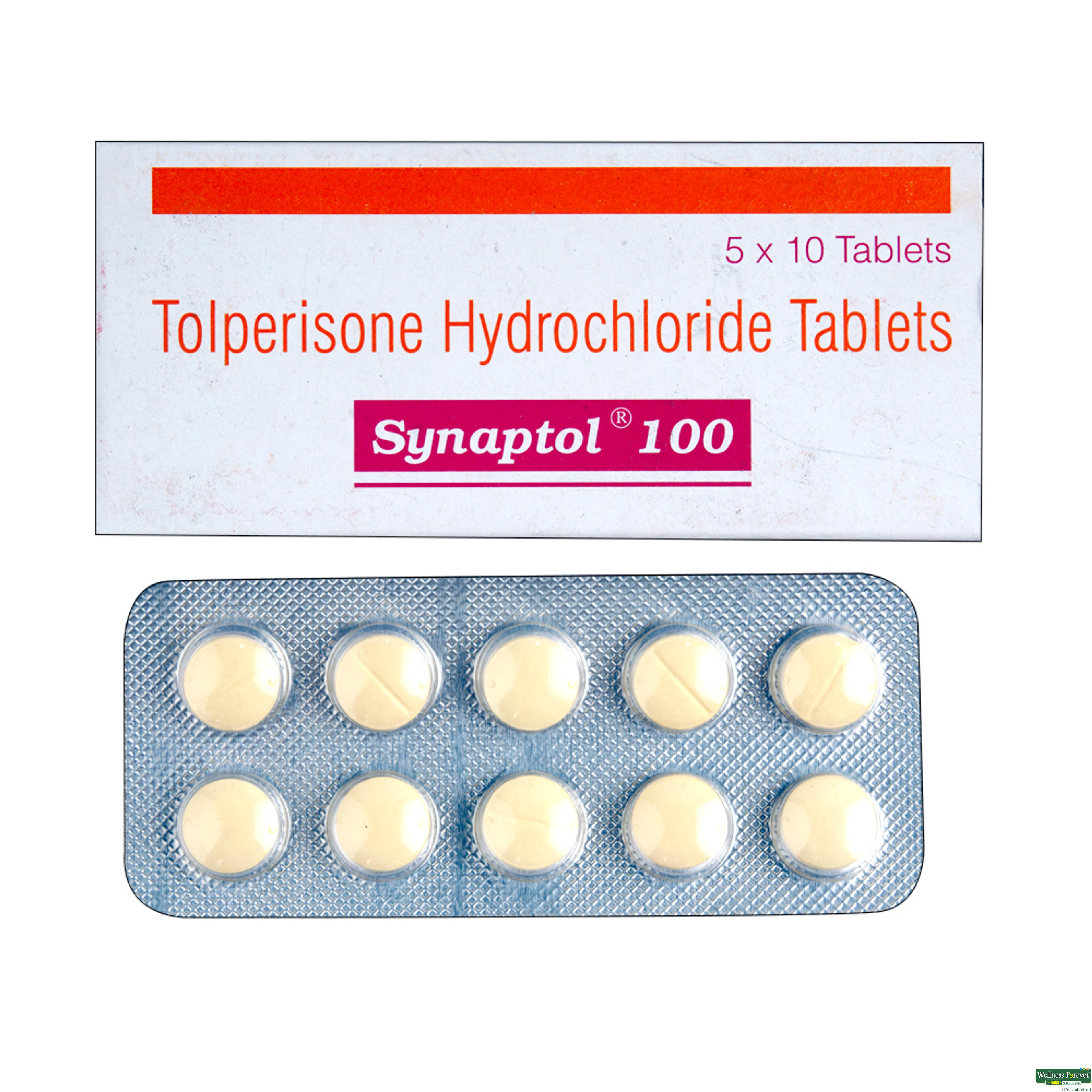 SYNAPTOL 100MG 10TAB-image