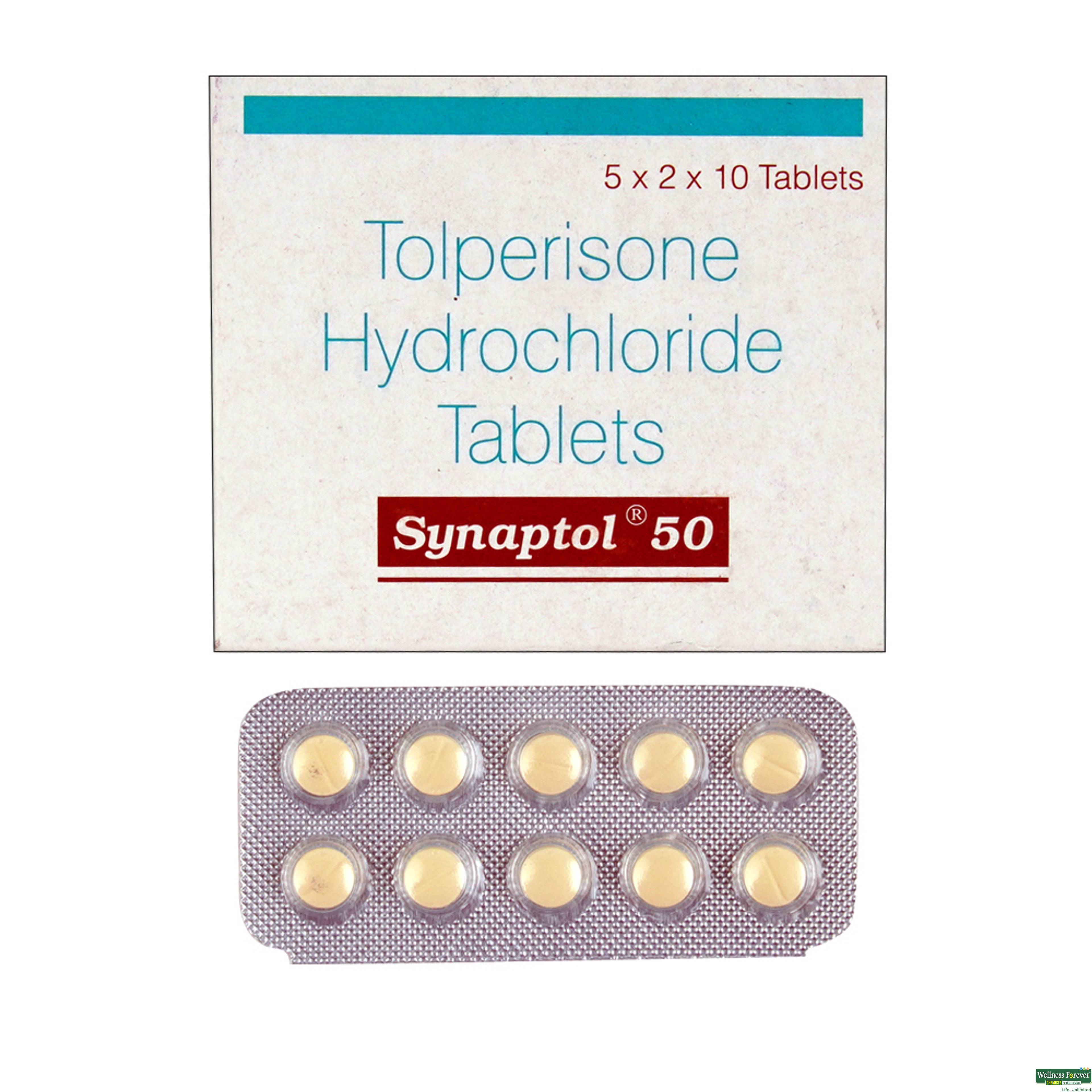 SYNAPTOL 50MG 10TAB-image